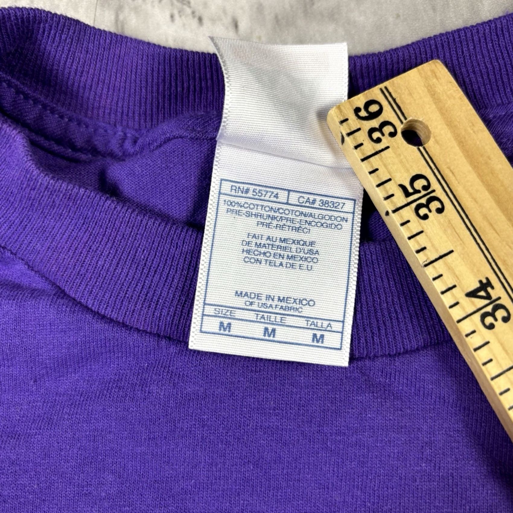 Vintage VINTAGE Mardi Gras Promo T Shirt Purple size M Mens Graphic Logo - Y2K - Beach Theme - Cotton - Crew Neck - Short Sleeve - Regular Fit Size US M / EU 48-50 / 2 - 8 Thumbnail