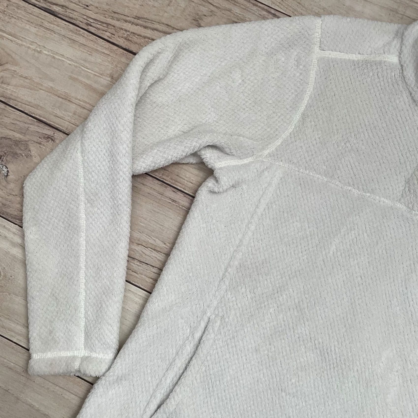 Patagonia Patagonia Women’s Fleece Sweater Raw Linen White Jacket Size M Size M / US 6-8 / IT 42-44 - 3 Thumbnail