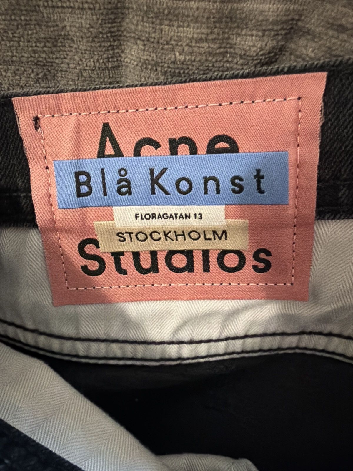 Acne Studios Acne Studios Bla Konst Black Denim Size US 32 / EU 48 - 3 Thumbnail