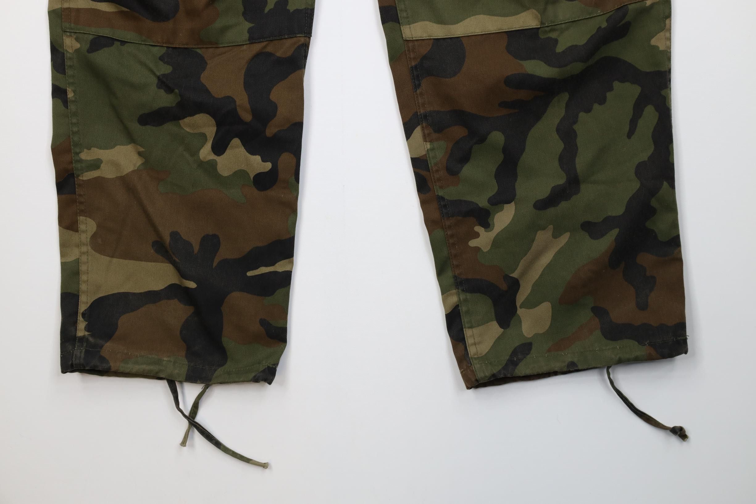 Vintage Vintage 90s Streetwear Double Knee Camouflage Cargo Pants Size US 32 / EU 48 - 4 Thumbnail
