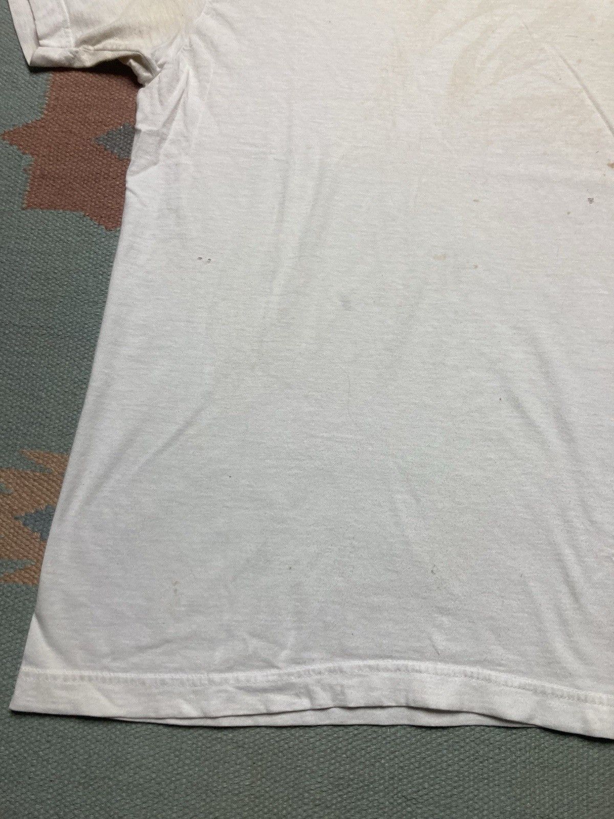 Vintage 90s y2k blank white t shirt BVD grunge soft cotton men’s XL Size US XL / EU 56 / 4 - 3 Thumbnail