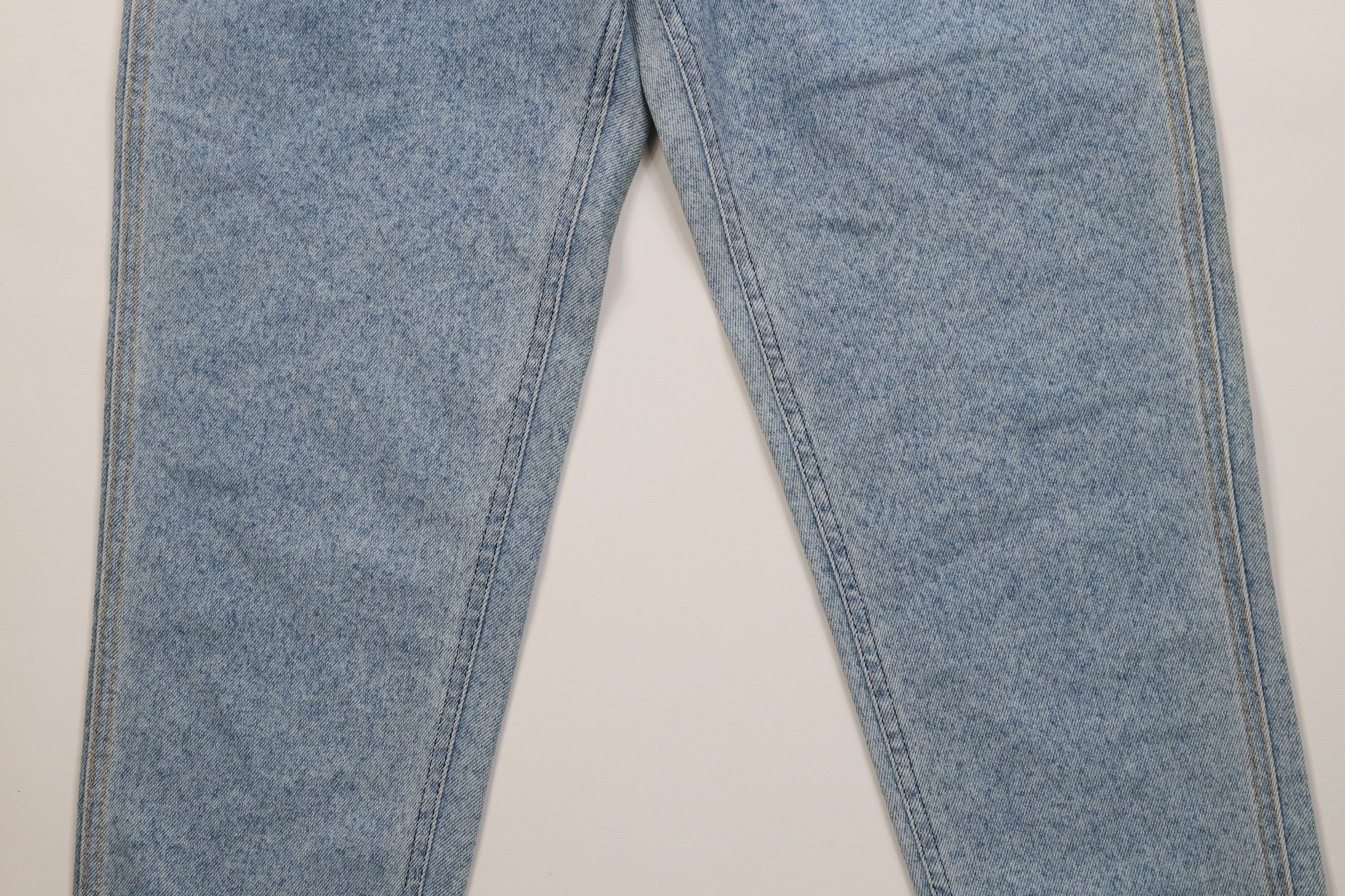 Lee Deadstock Vintage 90s Lee Fit Denim Jeans Blue Pepper USA Size 36" / US 14 / IT 50 - 3 Thumbnail