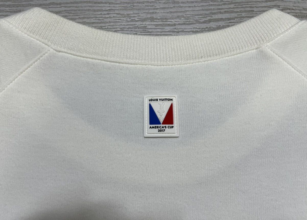 Louis Vuitton Louis Vuitton SS17 Americas Cup Latitude Crewneck Sweatshirt Size US XL / EU 56 / 4 - 14 Thumbnail