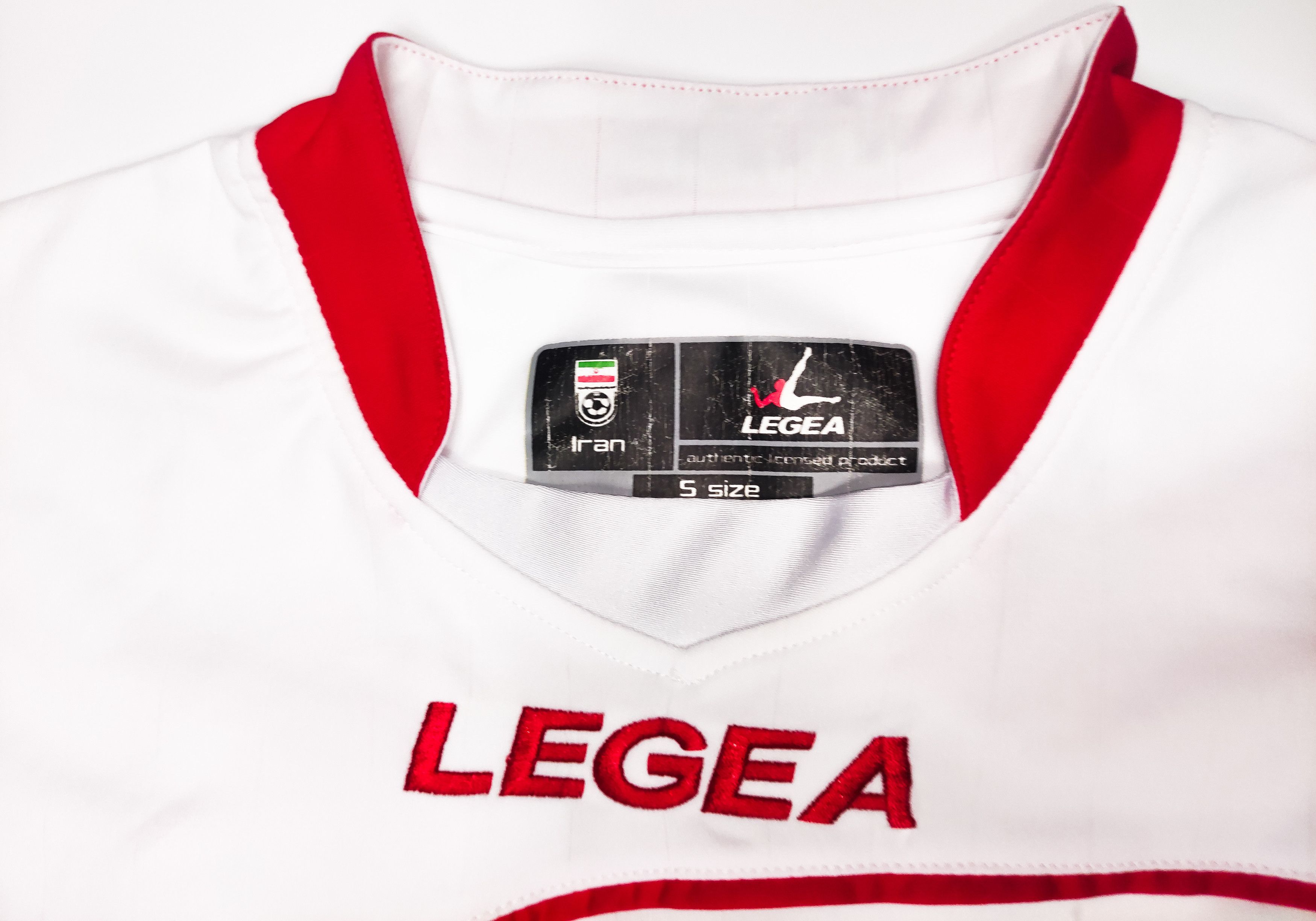Other IR Iran 2010 Legea Home Shirt Teheran Iranian National Team Size US S / EU 44-46 / 1 - 3 Thumbnail