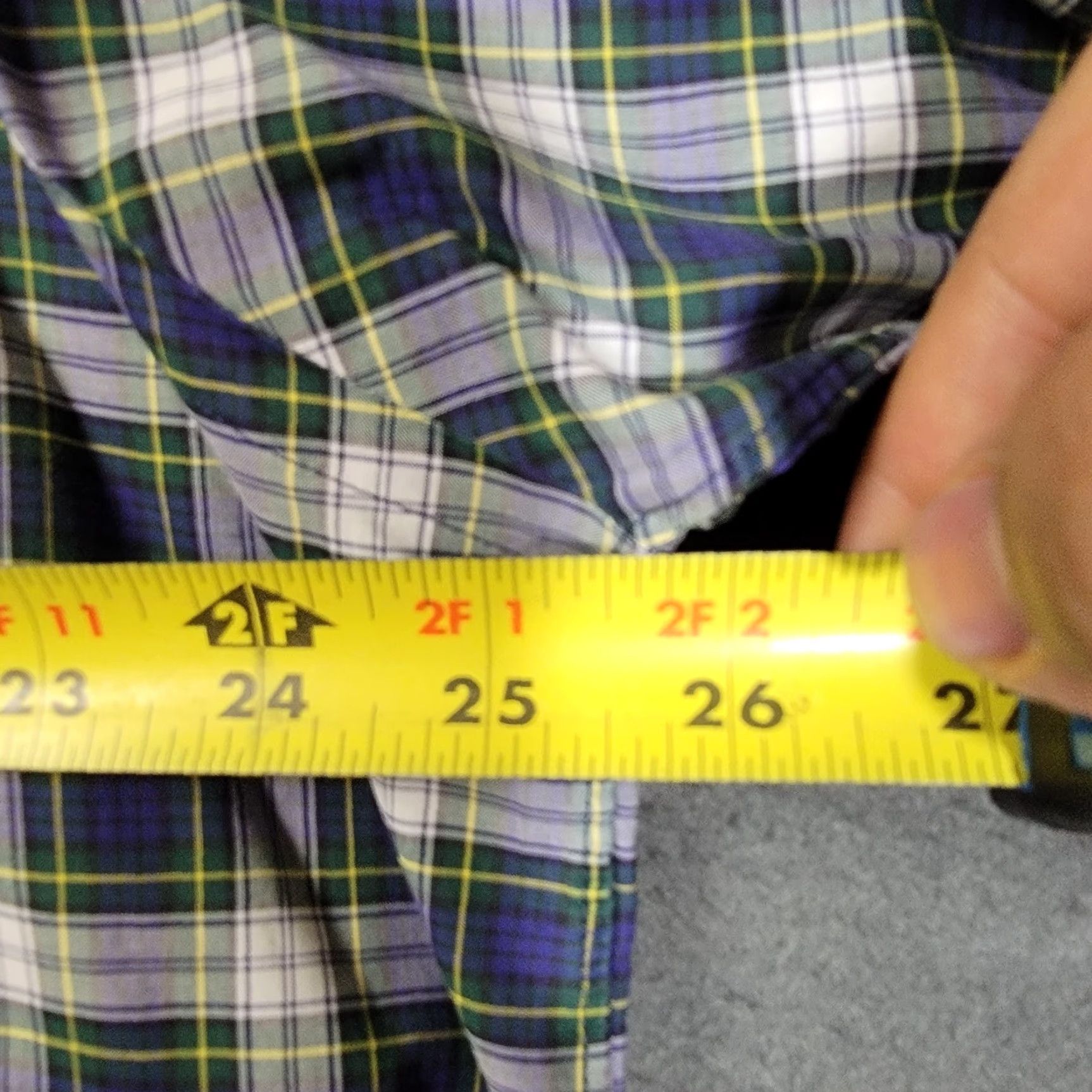 Hamilton Hamilton Shirt Mens XXXL Plaid Button Down Long Sleeve check casual Size US XXL / EU 58 / 5 - 6 Thumbnail