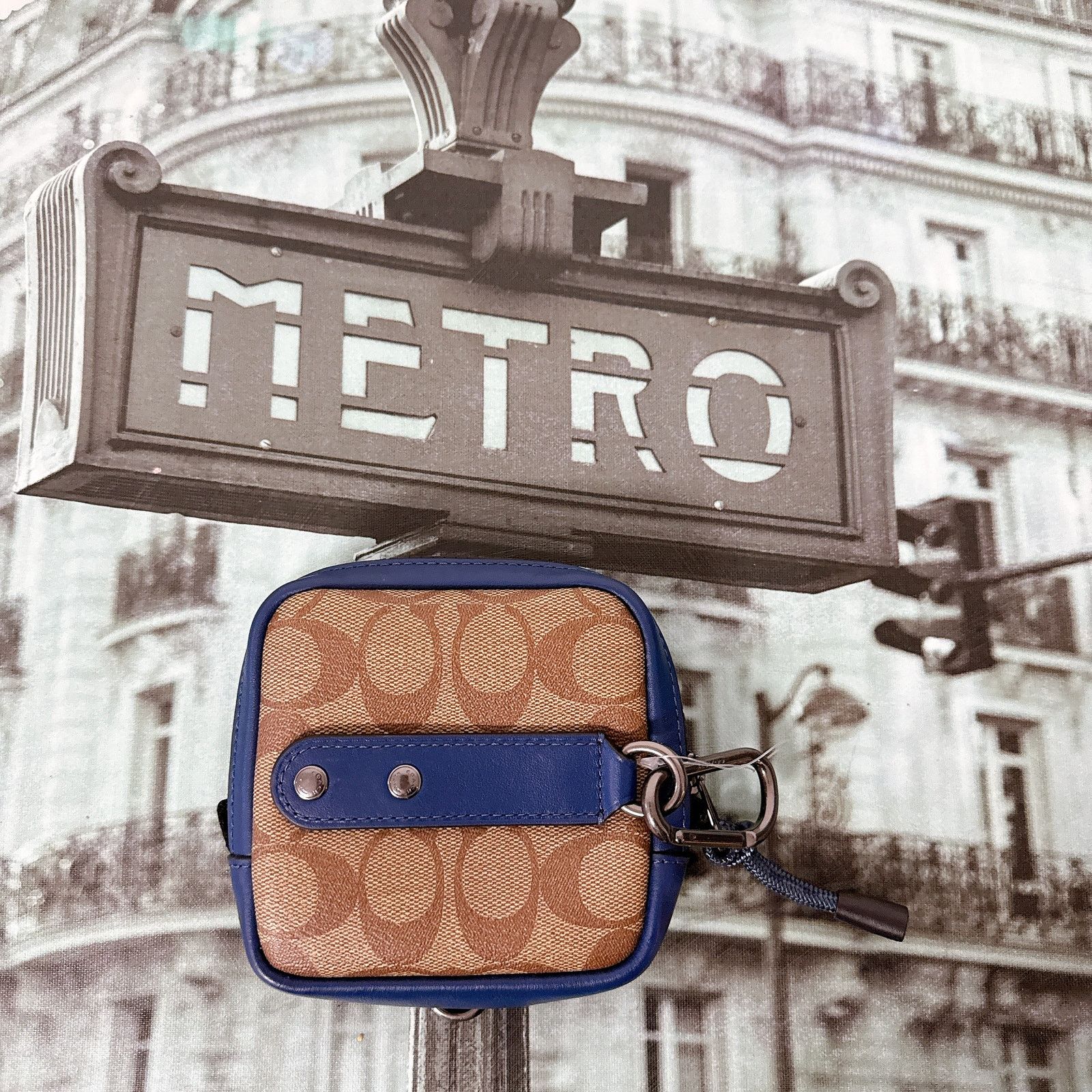 Coach 91248 Disney X Square Hybrid Pouch in Signature Canvas
