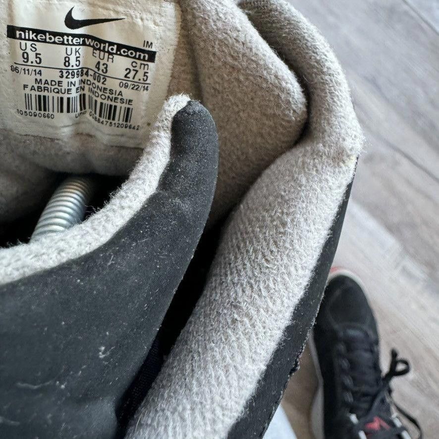 Nike NIKE • Air Flight Lite High "2014 Black/Red" (9.5M) Size US 9.5 / EU 42-43 - 5 Thumbnail