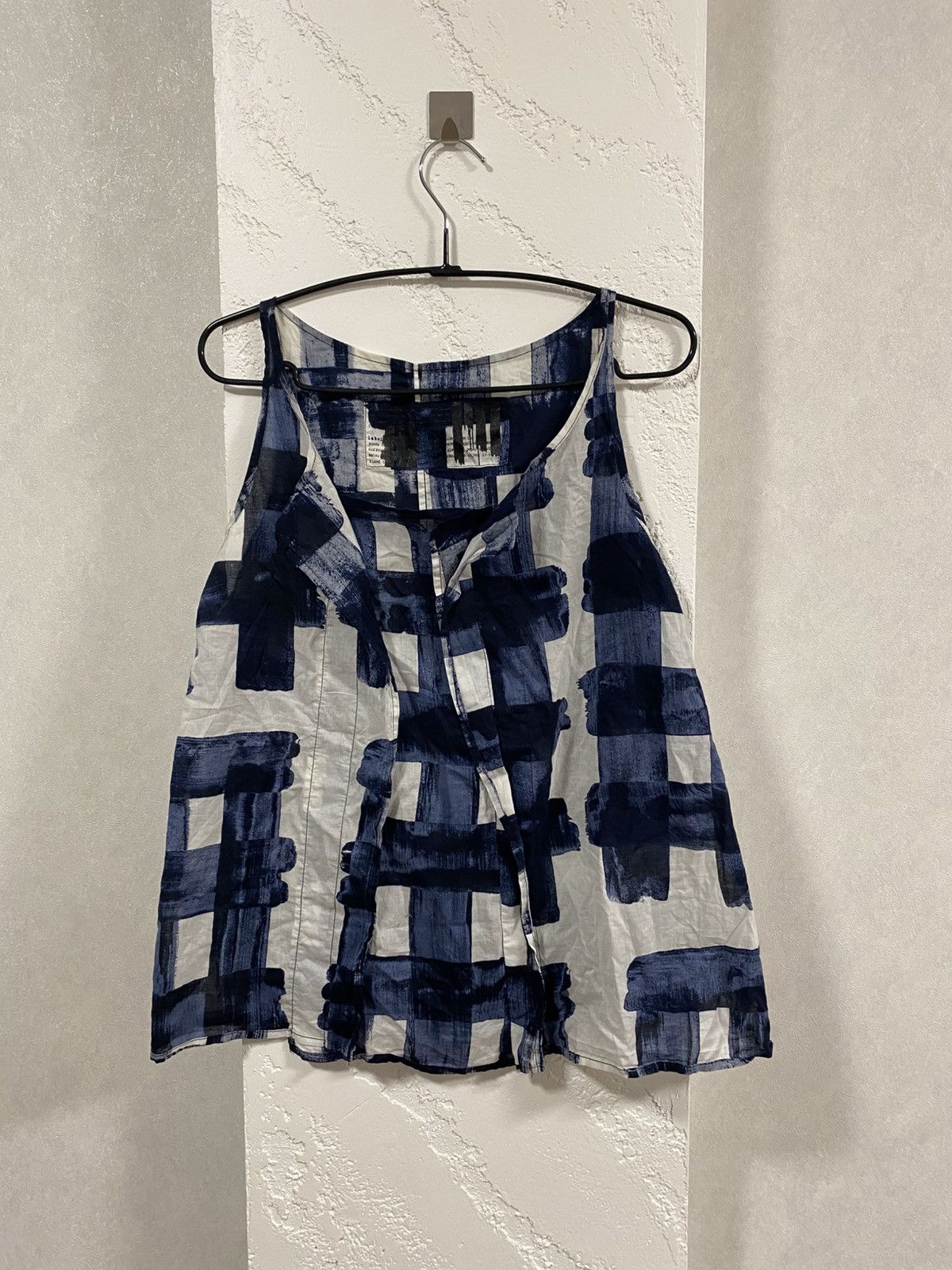 Rundholz Black Label Martinique Print Tank Top Blouse
