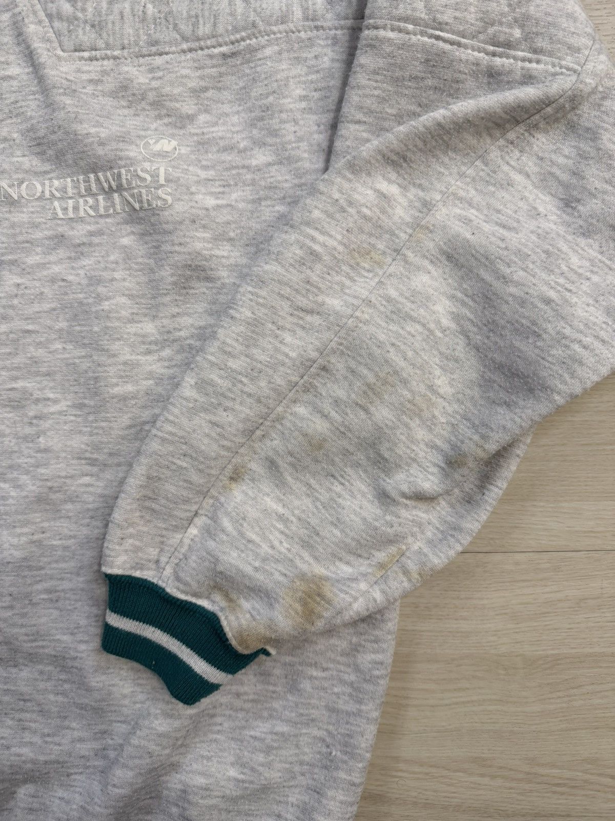 Gear for Sports 90’s Northwest Airlines Double Collar Crewneck Sweatshirt Size US S / EU 44-46 / 1 - 4 Thumbnail
