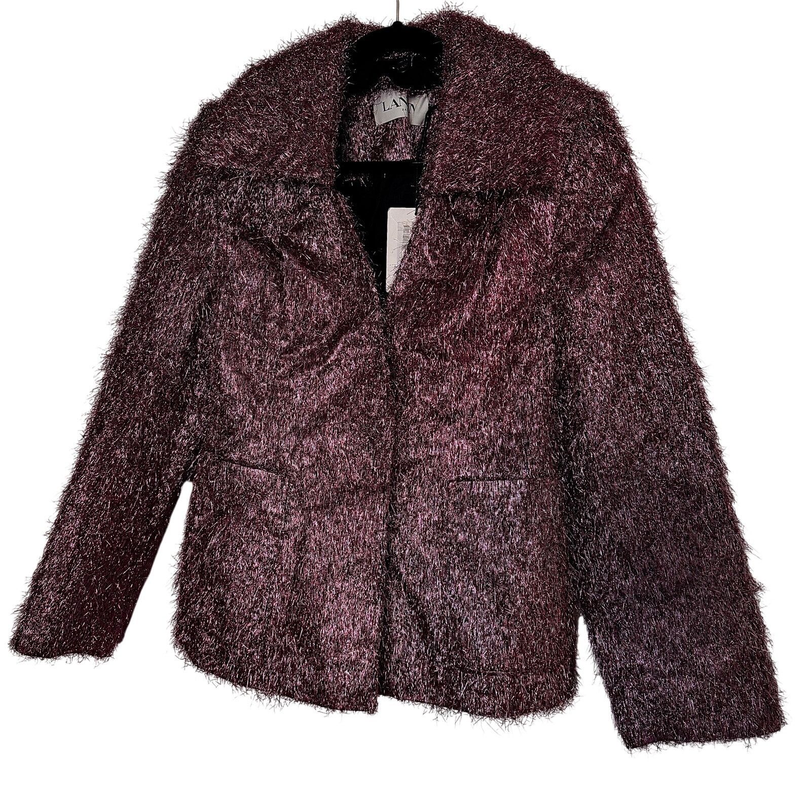 Lanvin Lanvin NWT Fringe Metallic Jacket Size M / US 6-8 / IT 42-44 - 1 Thumbnail