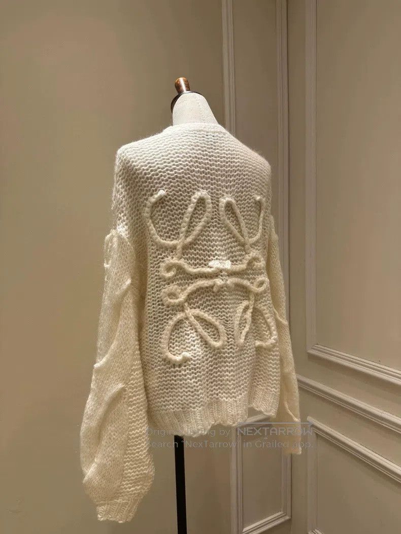 Loewe Loewe Mohair cardigan Size S / US 4 / IT 40 - 3 Thumbnail