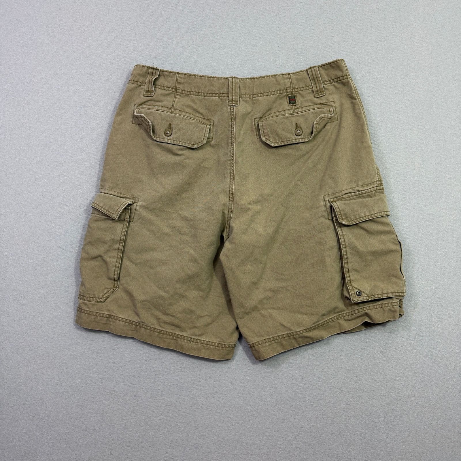 Old Navy Vintage Old Navy Cargo Shorts Men's 36 Tan 10" Inseam y2k Size US 36 / EU 52 - 8 Thumbnail
