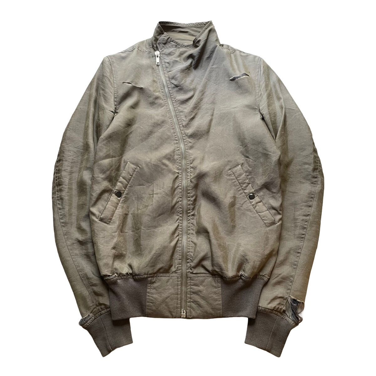 Rick Owens Rick Owens 12SS “Naska” Nylon Mollino Bomber Jacket Size US S / EU 44-46 / 1 - 1 Thumbnail