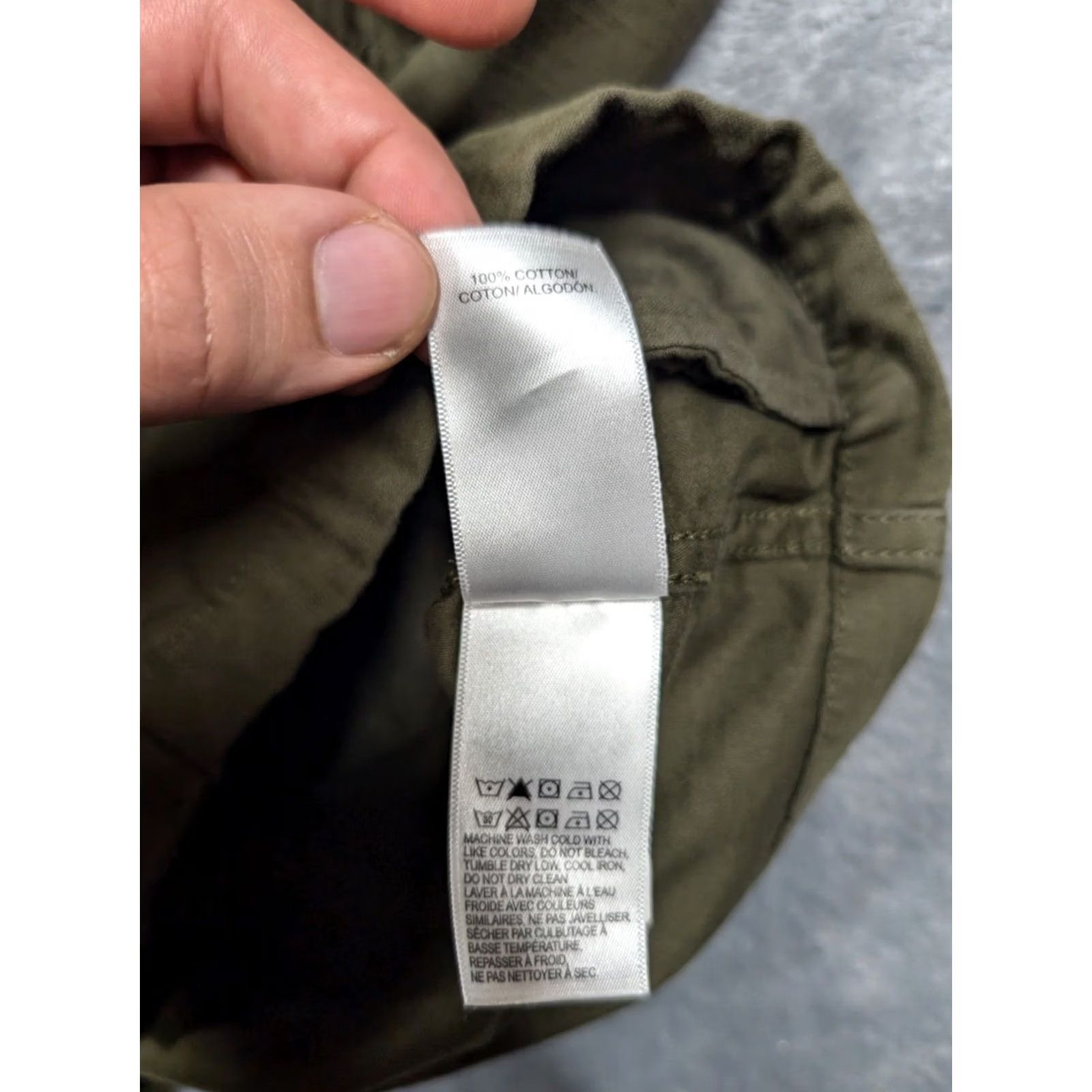 Lucky Brand Lucky Brand Jacket Mens Small Green Cotton Military Coat Field Chore Barn Shirt? Size US S / EU 44-46 / 1 - 7 Thumbnail