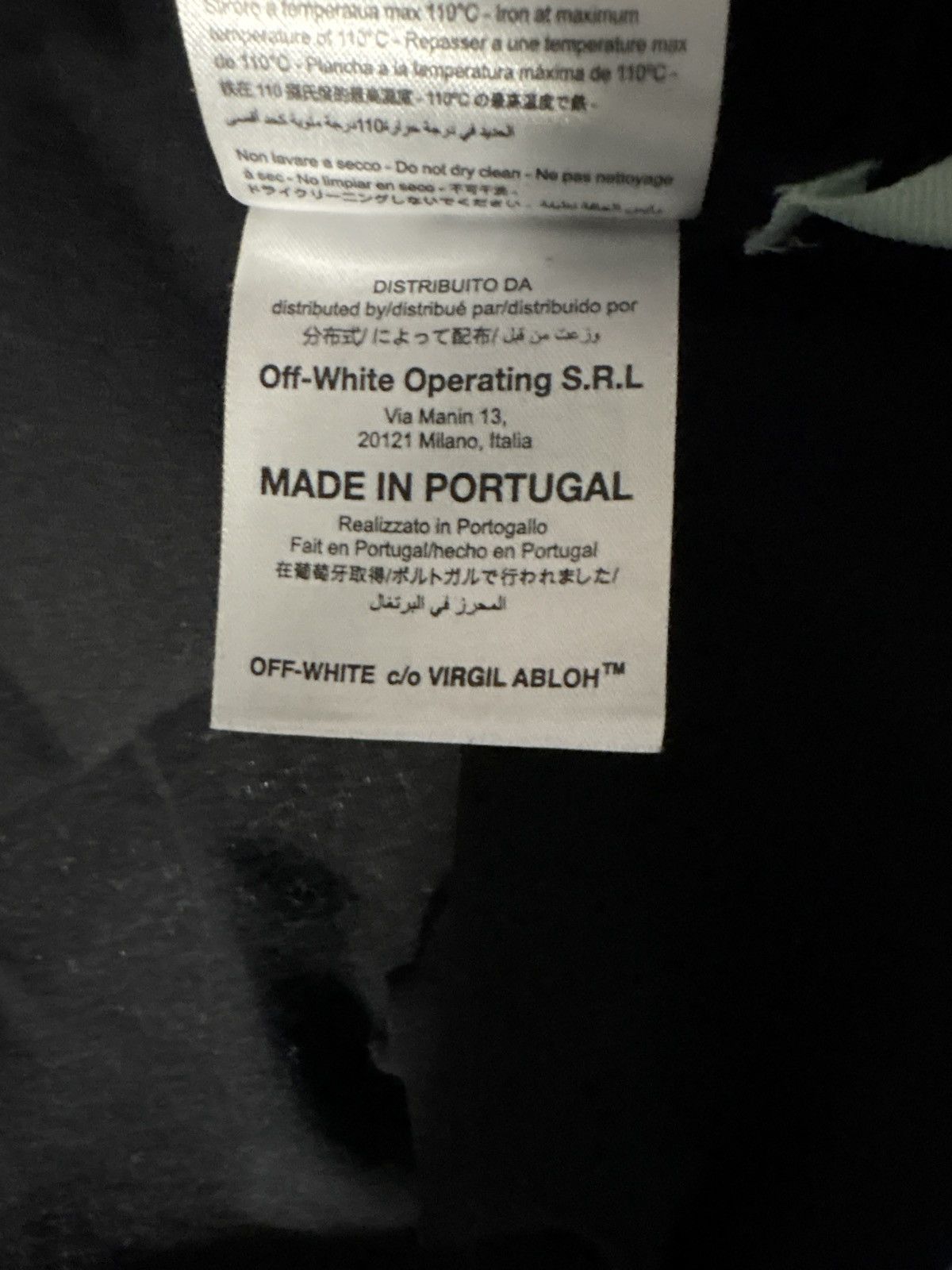 Off-White Off White Mirror Mirror Diagonal Spray T Shirt Size US XS / EU 42 / 0 - 7 Thumbnail