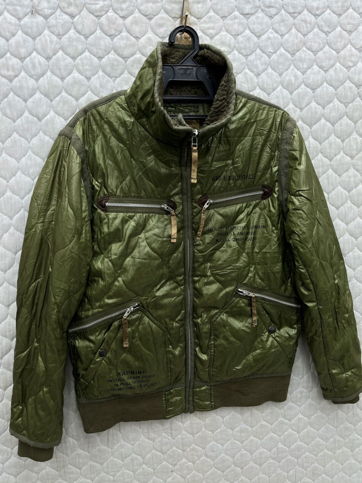 Avirex 🔥🔥🔥STEALS AVIREX MILITARY JACKET Size US M / EU 48-50 / 2 - 3 Thumbnail