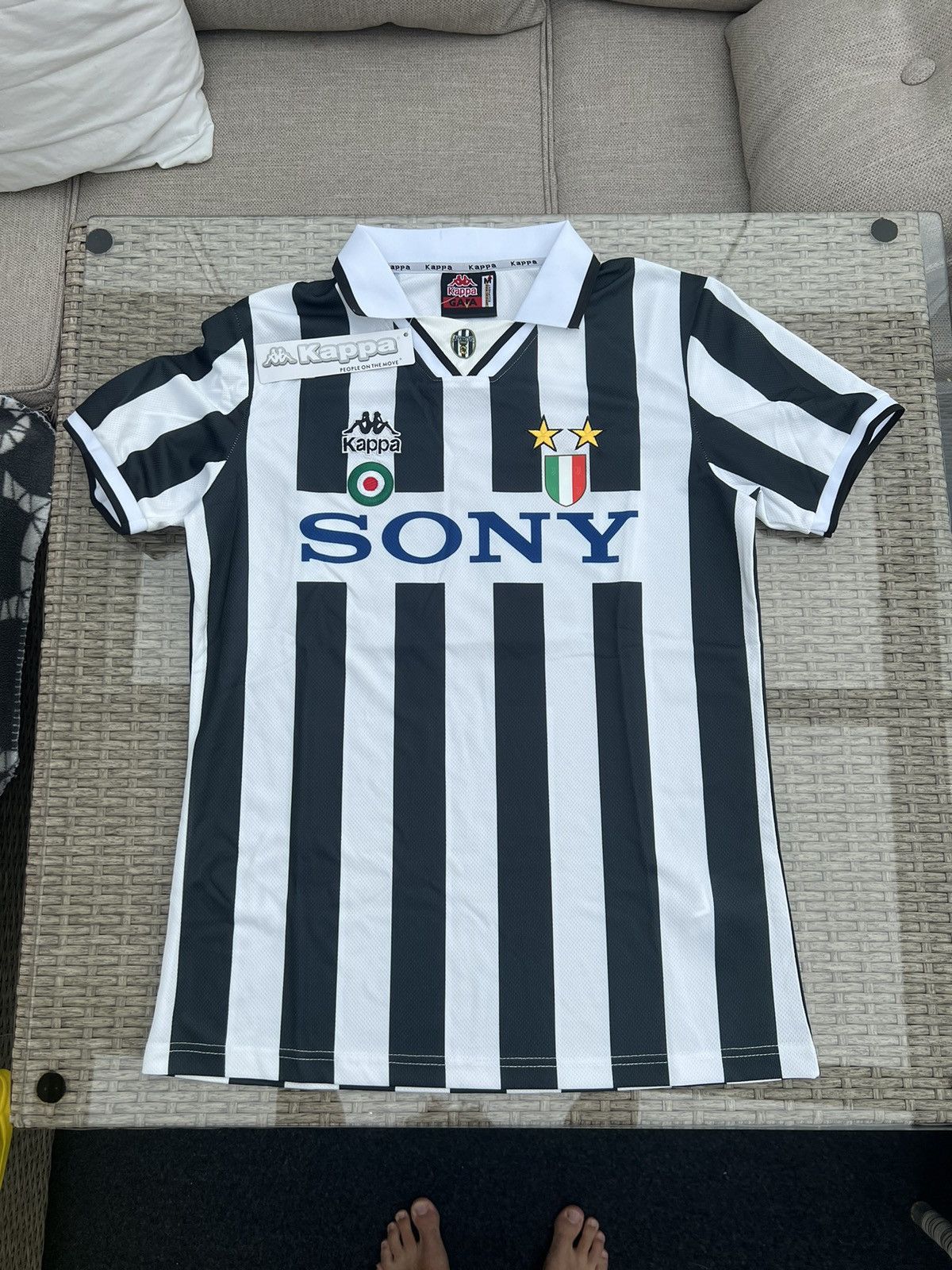 Kappa × Vintage 95/96 Juventus Zidane Jersey | Grailed