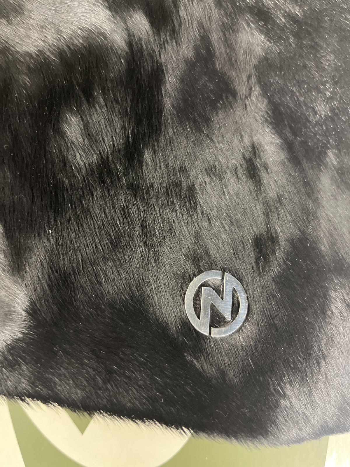 NYRVA Nyrva Black Fur Beanie Size ONE SIZE - 2 Thumbnail