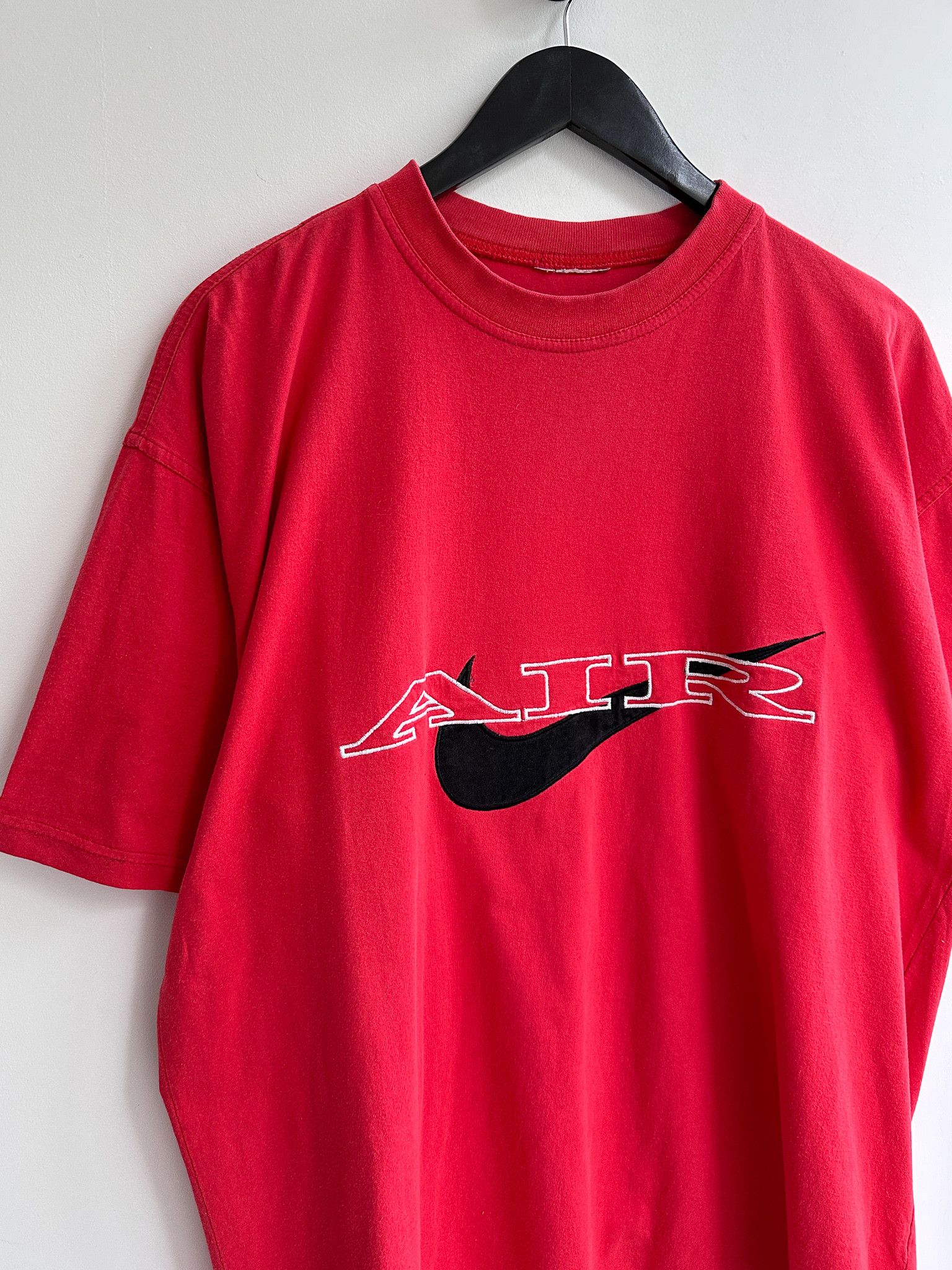 Nike Vintage 90s Nike Air Swoosh Tee Shirt Size US XL / EU 56 / 4 - 2 Thumbnail