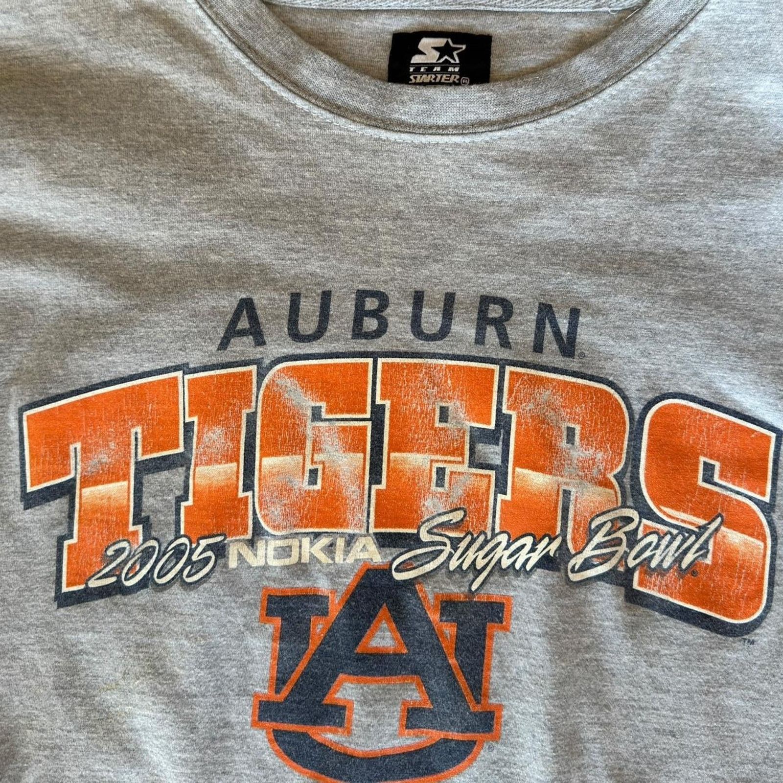 Starter Y2K Auburn Tigers 2004 Starter Long Sleeve Size US L / EU 52-54 / 3 - 3 Thumbnail