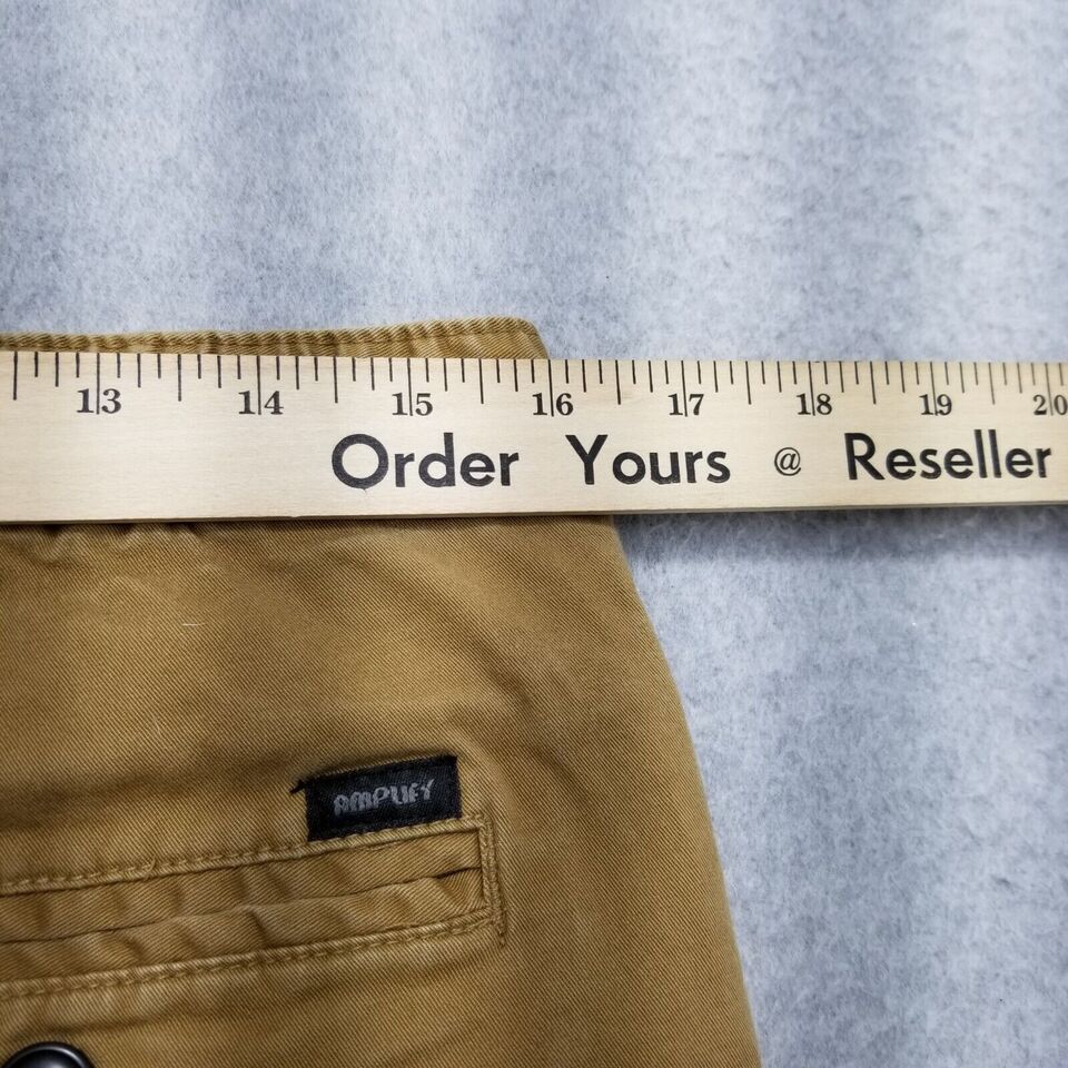Other Amplify Pants Mens Medium Khaki Pockets Chino Casual 32x31 Size US 32 / EU 48 - 9 Thumbnail