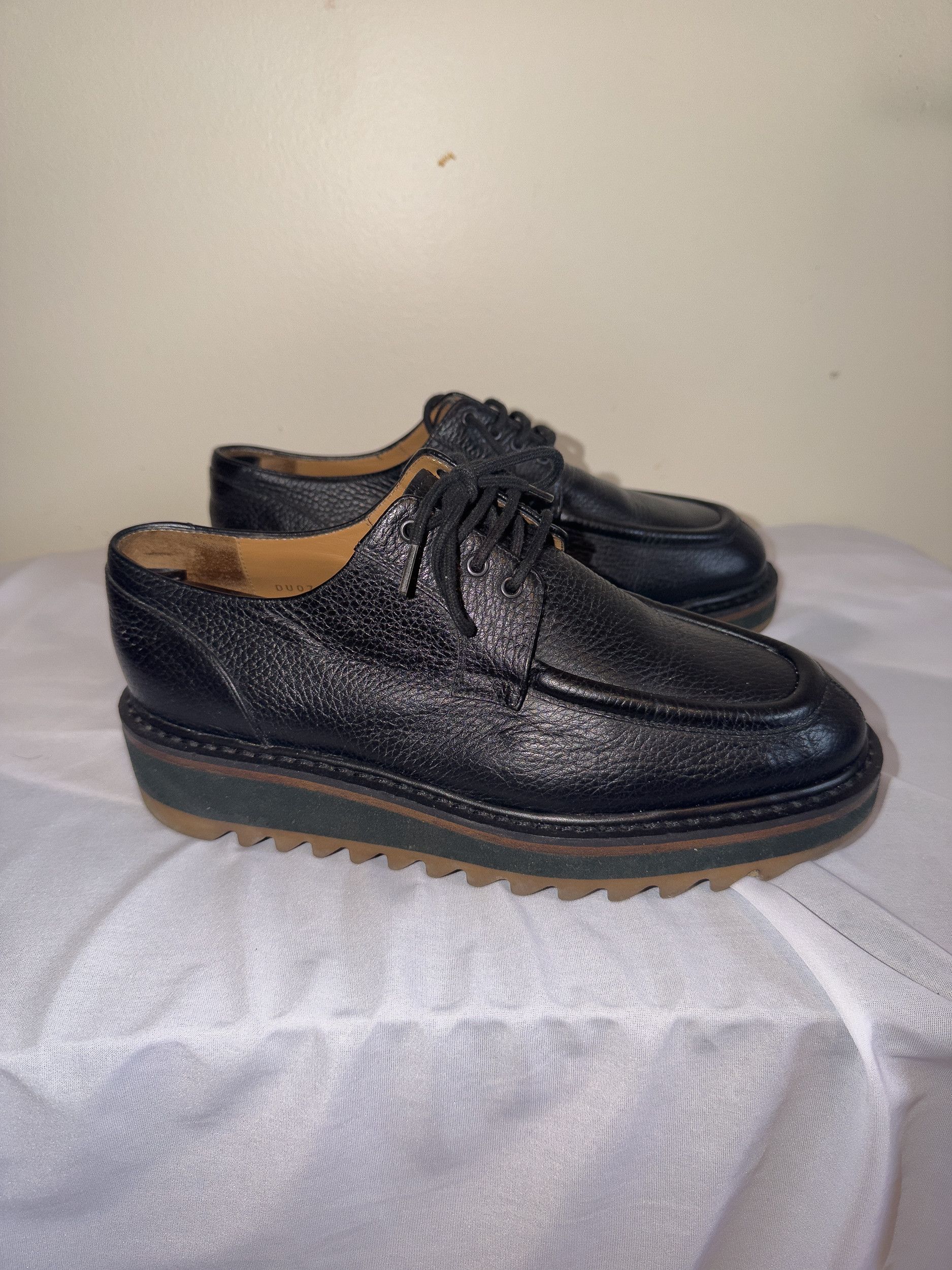 Dries Van Noten Leather Moccasins Size US 6.5 / EU 39-40 - 2 Thumbnail