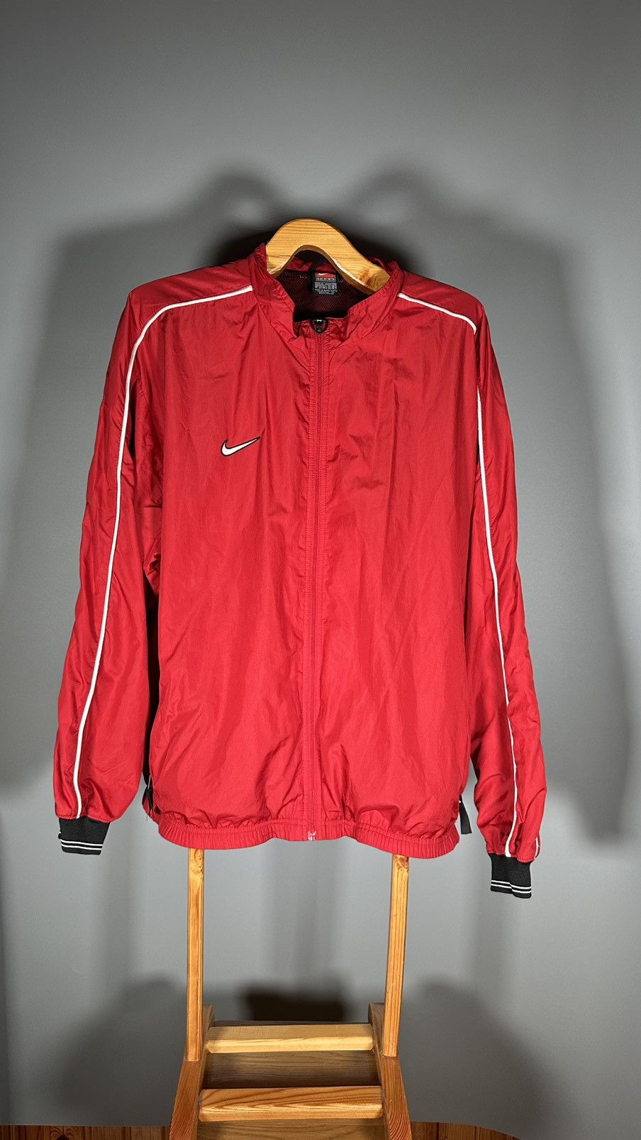 Nike Vintage Nike Track Jacket 90s🔥 Size US XL / EU 56 / 4 - 2 Thumbnail