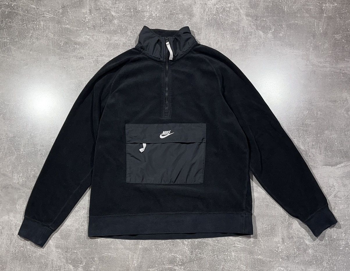 Nike Nike Fleece 1/4 Zip Up Centre Logo Ninja Drill Style | Grailed