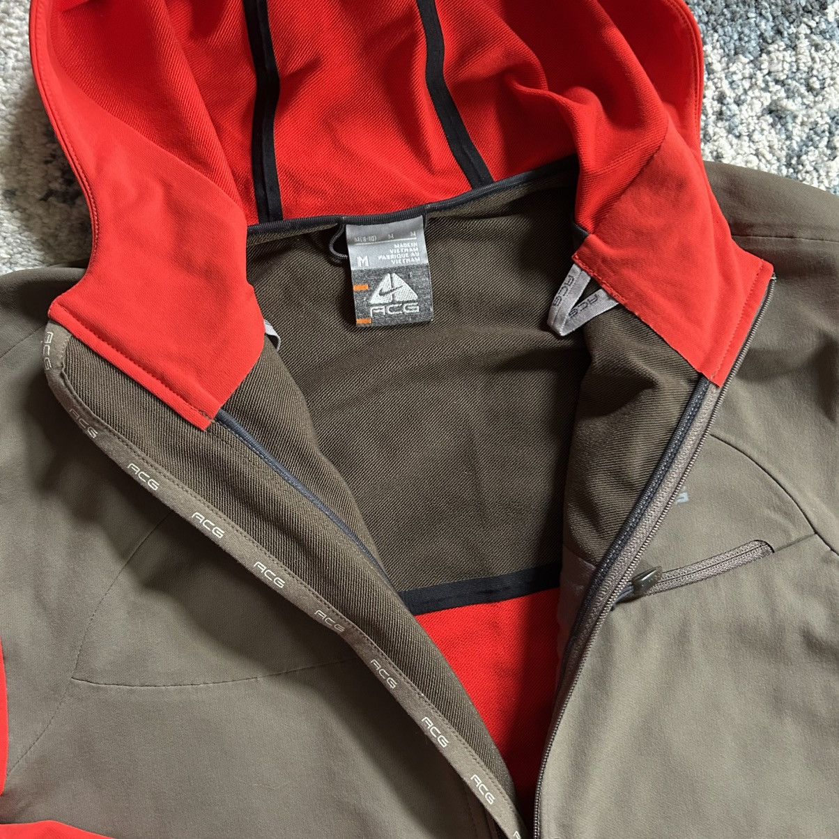 Nike ACG × Vintage 2007 ARTiCULATED STRETCH NYLON TAPED SEAM CHEST YOKE VEST Size M / US 6-8 / IT 42-44 - 3 Thumbnail