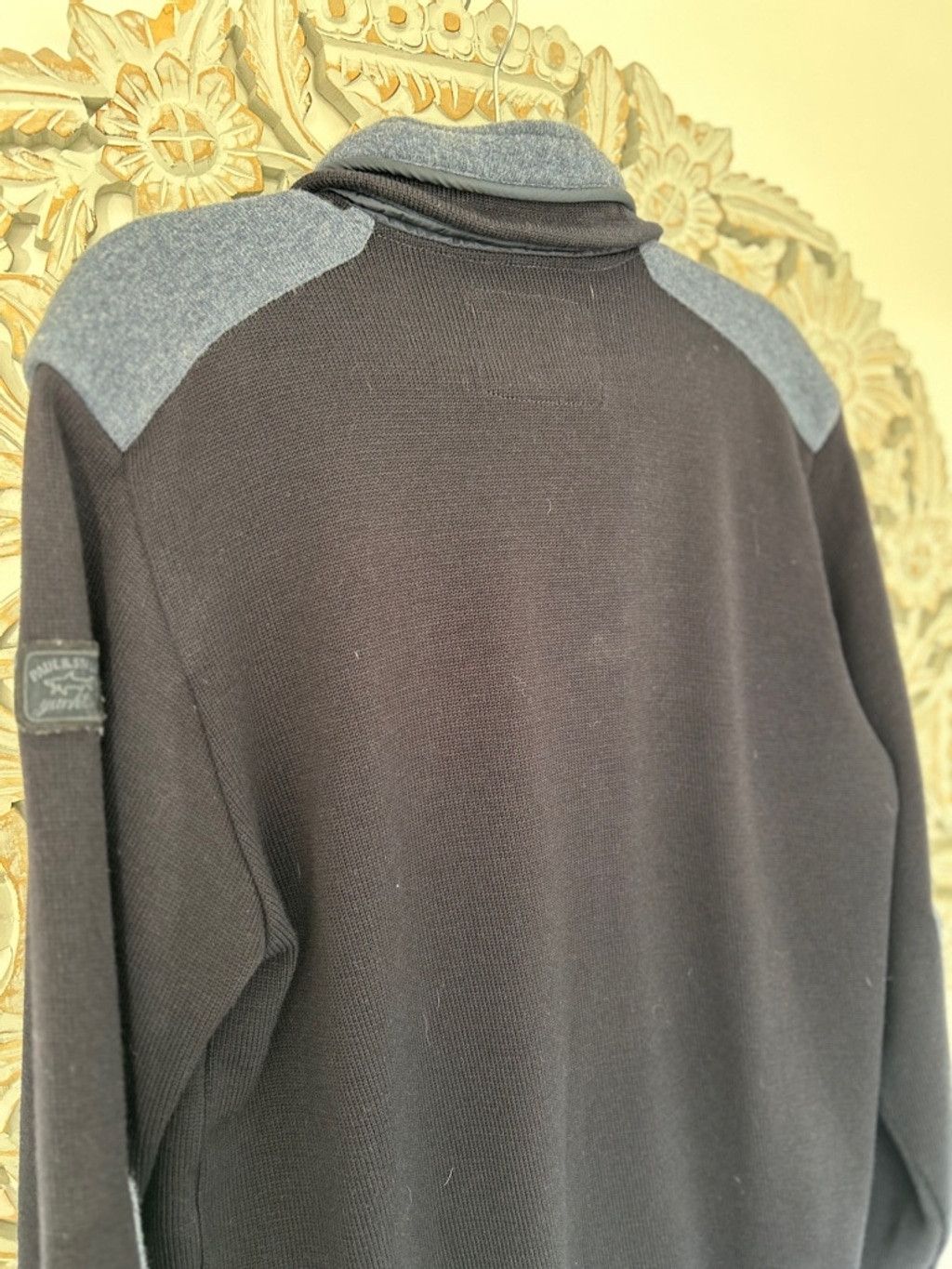 Paul & Shark Men's PAUL & SHARK Navy blue cardigan full zip size Medium Size US L / EU 52-54 / 3 - 7 Thumbnail