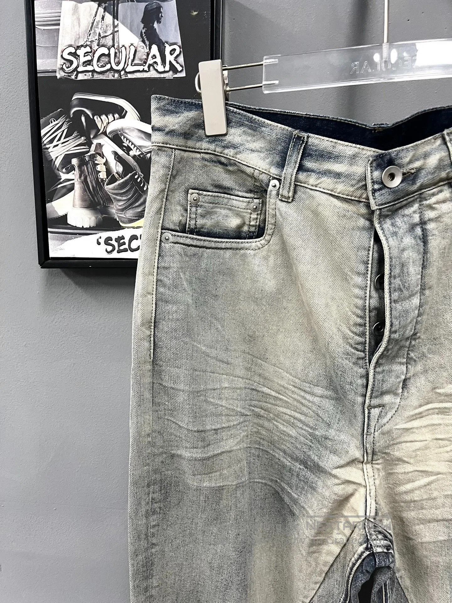 Rick Owens Rick Owens Bolan Bootcut Jeans. Size US 30 / EU 46 - 2 Thumbnail