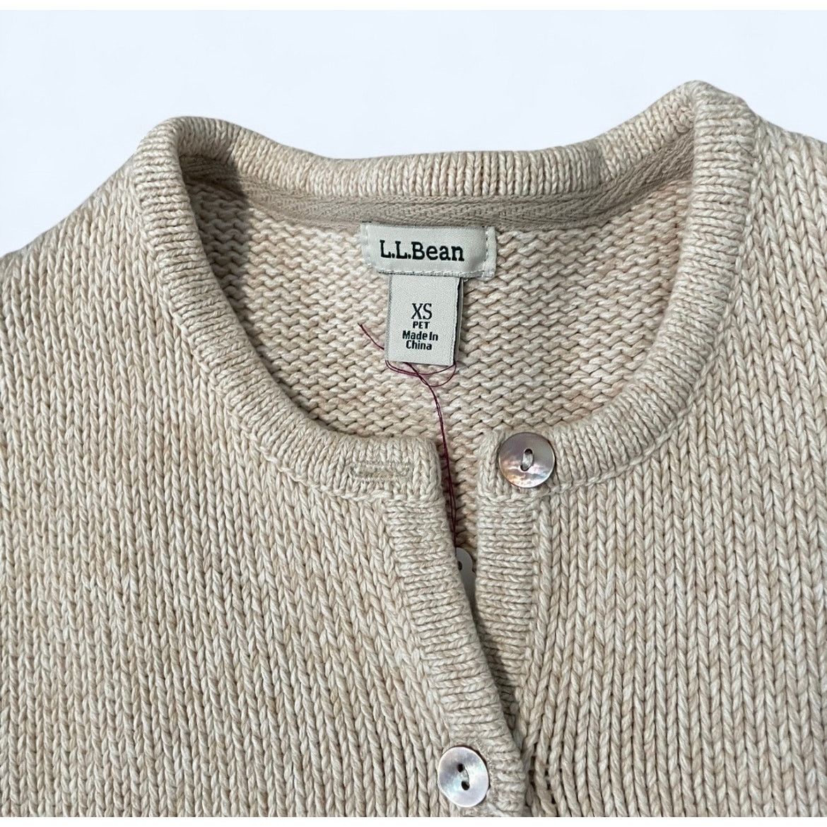 L.L. Bean Vintage cream cardigan Size XS / US 0-2 / IT 36-38 - 3 Thumbnail