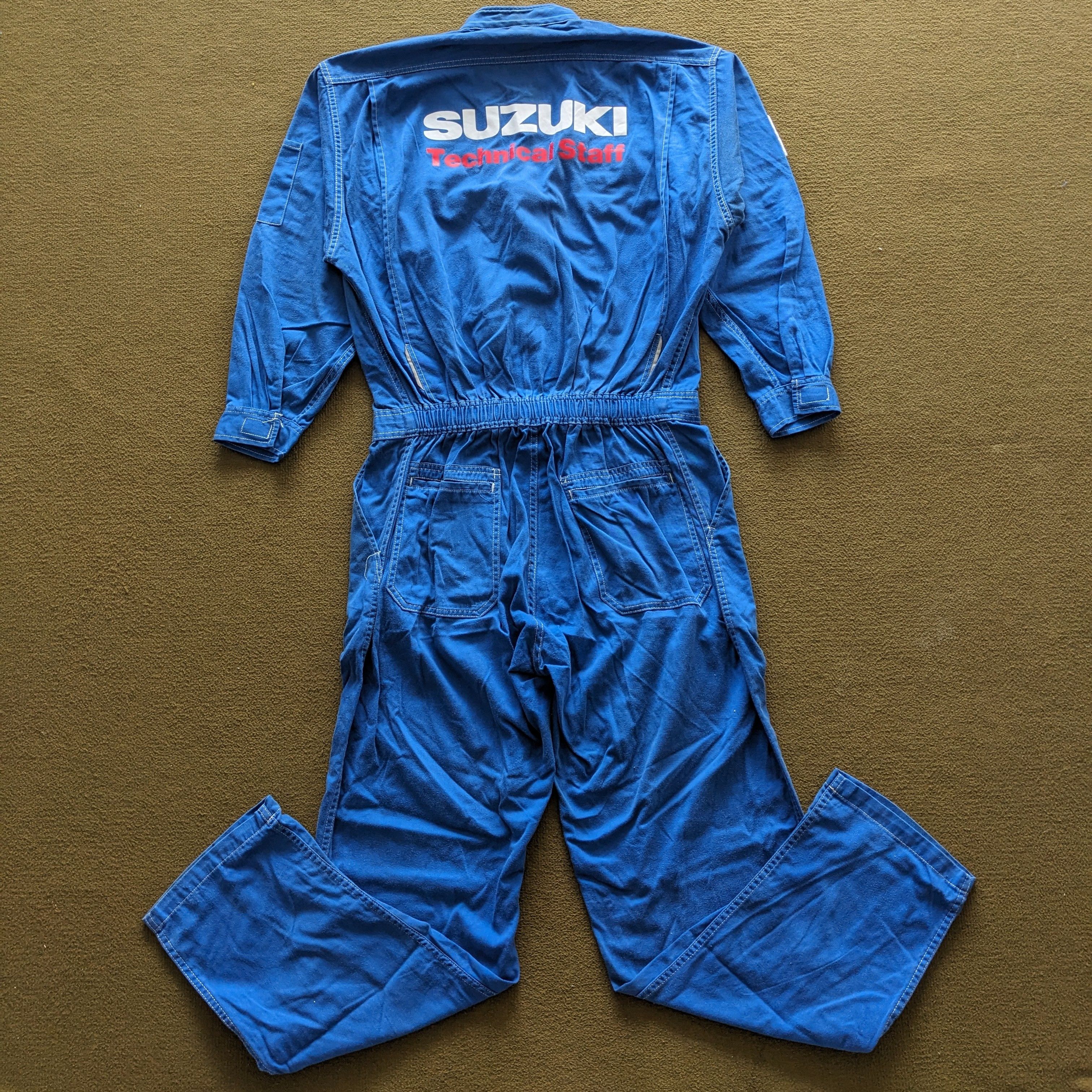Vintage SUZUKI Racing Coverall Workwear Jacket