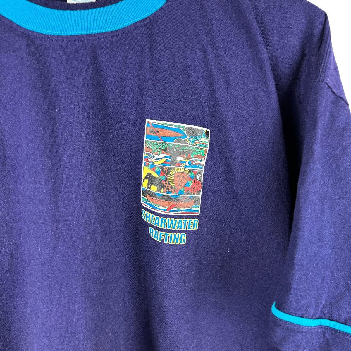 Vintage Vintage 90s Shearwater Rafting Zambezi Tourist Shirt Size US XXL / EU 58 / 5 - 3 Thumbnail