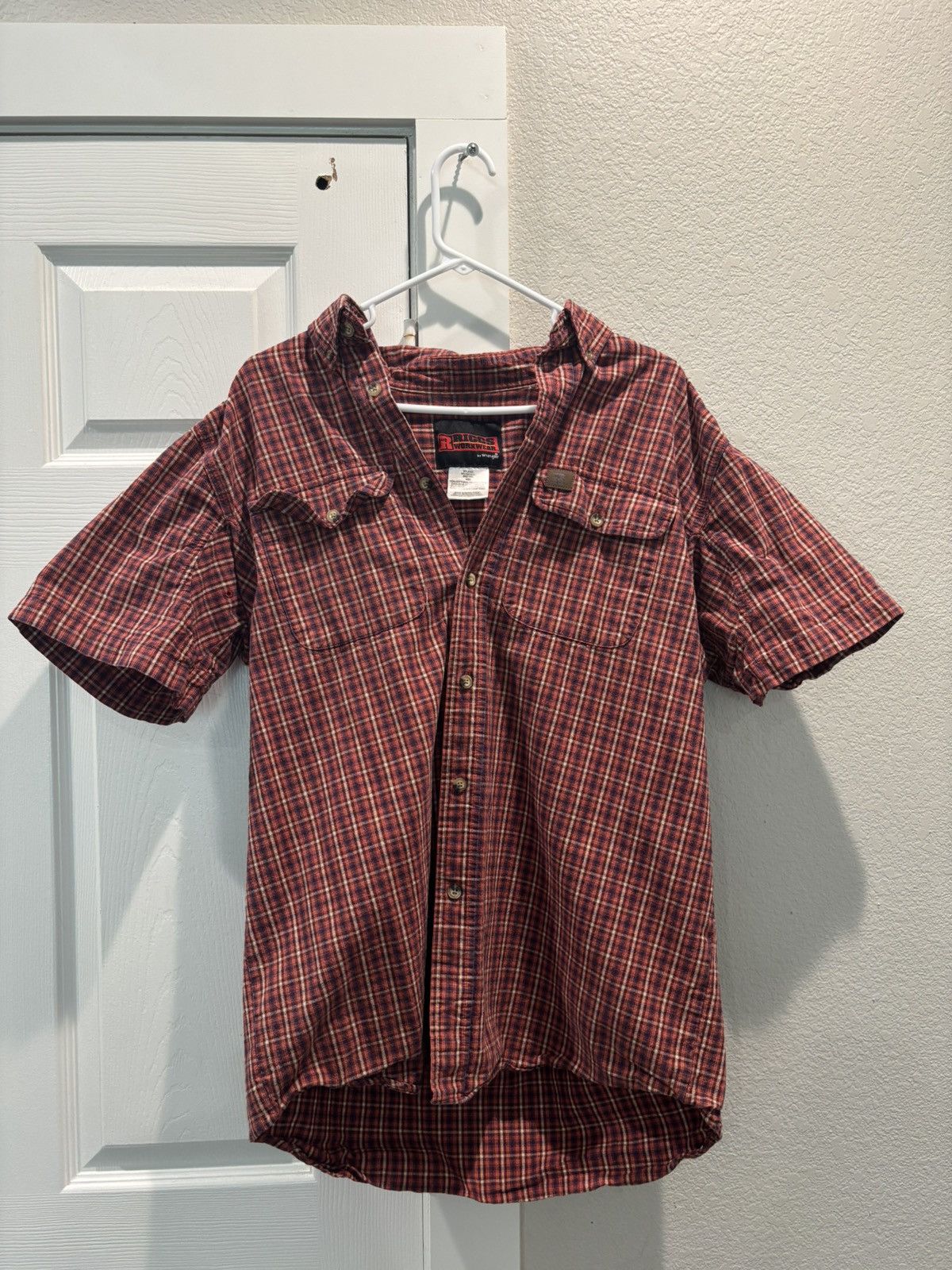 Wrangler plaid collar shirt Size US L / EU 52-54 / 3 - 1 Thumbnail