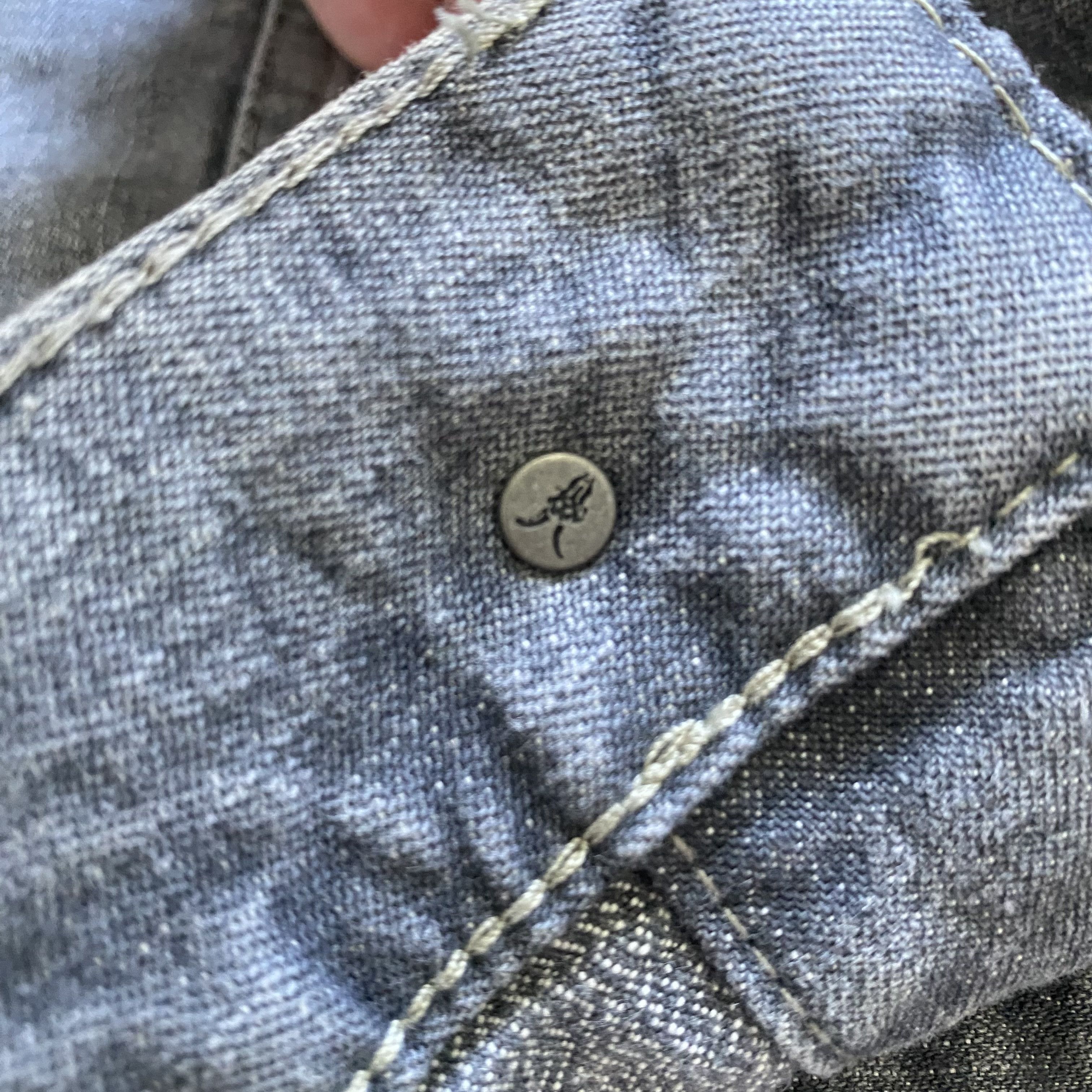 Allsaints ALLSAINTS Denim jacket Trucker Dark Gray jeans Size US M / EU 48-50 / 2 - 8 Thumbnail
