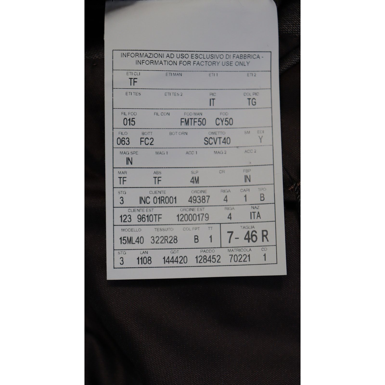 Tom Ford o1rshd1 Atticus Giacca Jacket in Grey Size US S / EU 44-46 / 1 - 7 Thumbnail