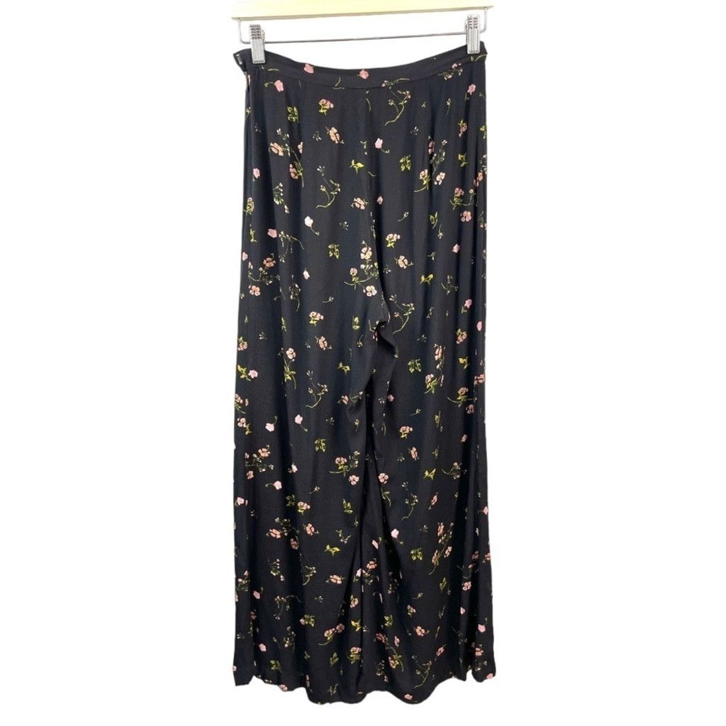 Aritzia Wilfred Pernelle Floral Wide Leg Pants Size 4 Size 30" / US 8 / IT 44 - 8 Thumbnail