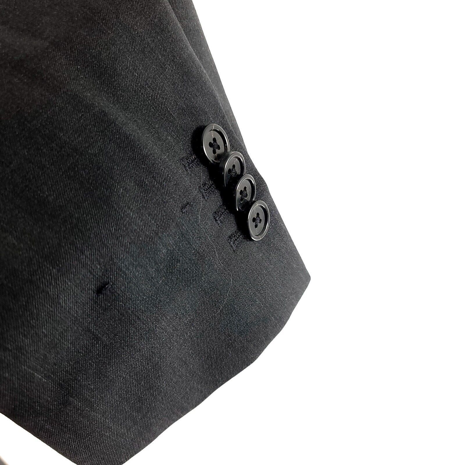 Banana Republic DAMAGED Banana Republic Marzotto Super 120s Wool 2 Button Bl Size 38S - 5 Thumbnail