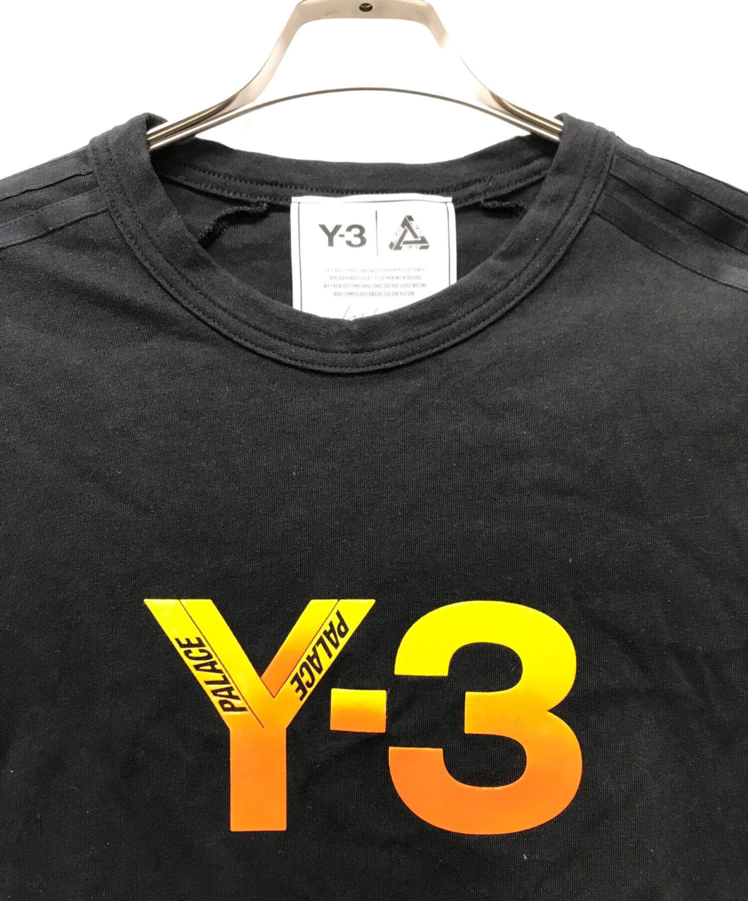 Palace × Y-3 PALACE × Y-3 Collaboration Logo T-shirt HN9869 Black Size M Size US M / EU 48-50 / 2 - 3 Thumbnail