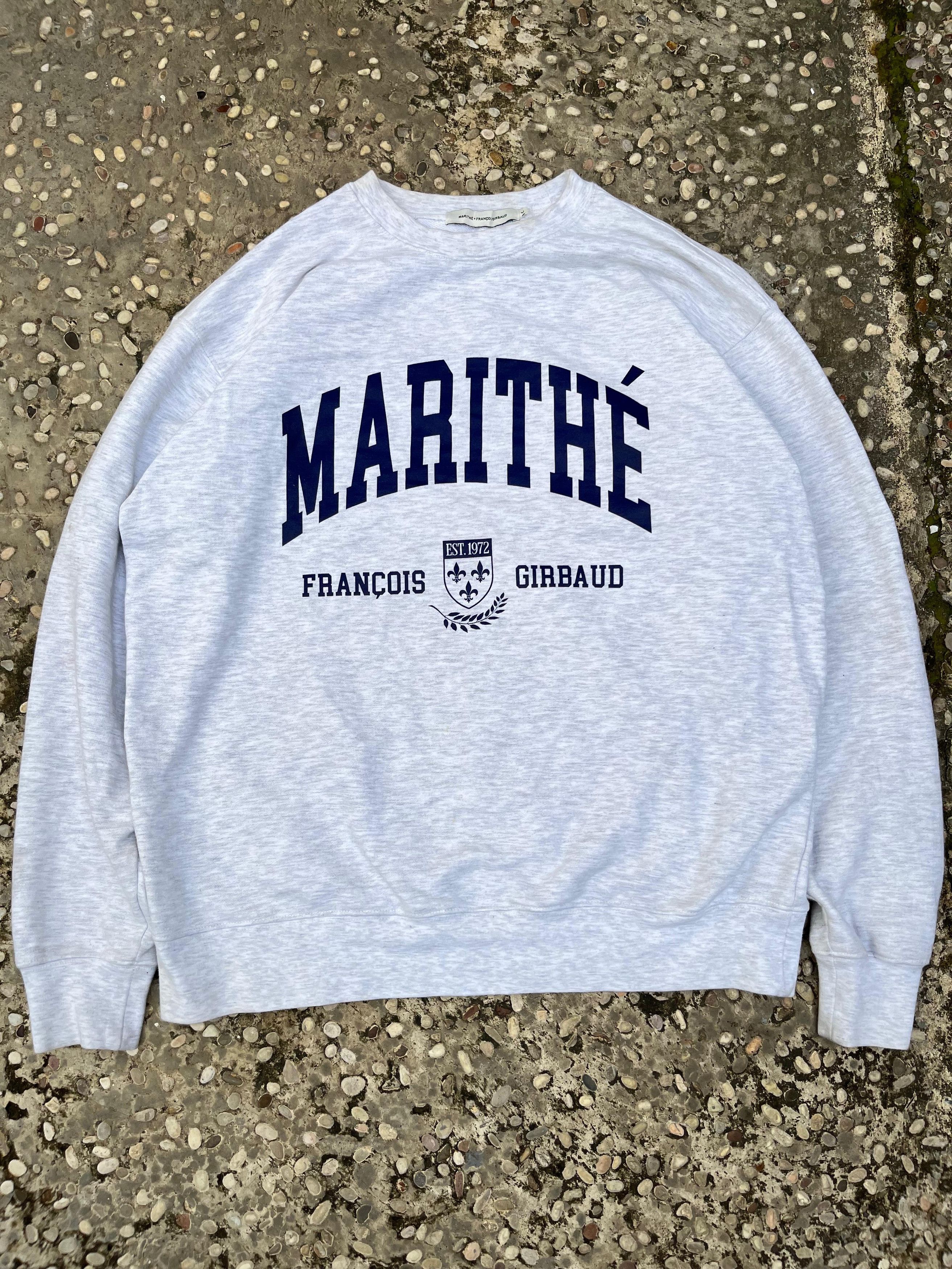 Marithe + Francois Girbaud Marithe Francois Girbaud Sweatshirt Size US L / EU 52-54 / 3 - 1 Thumbnail