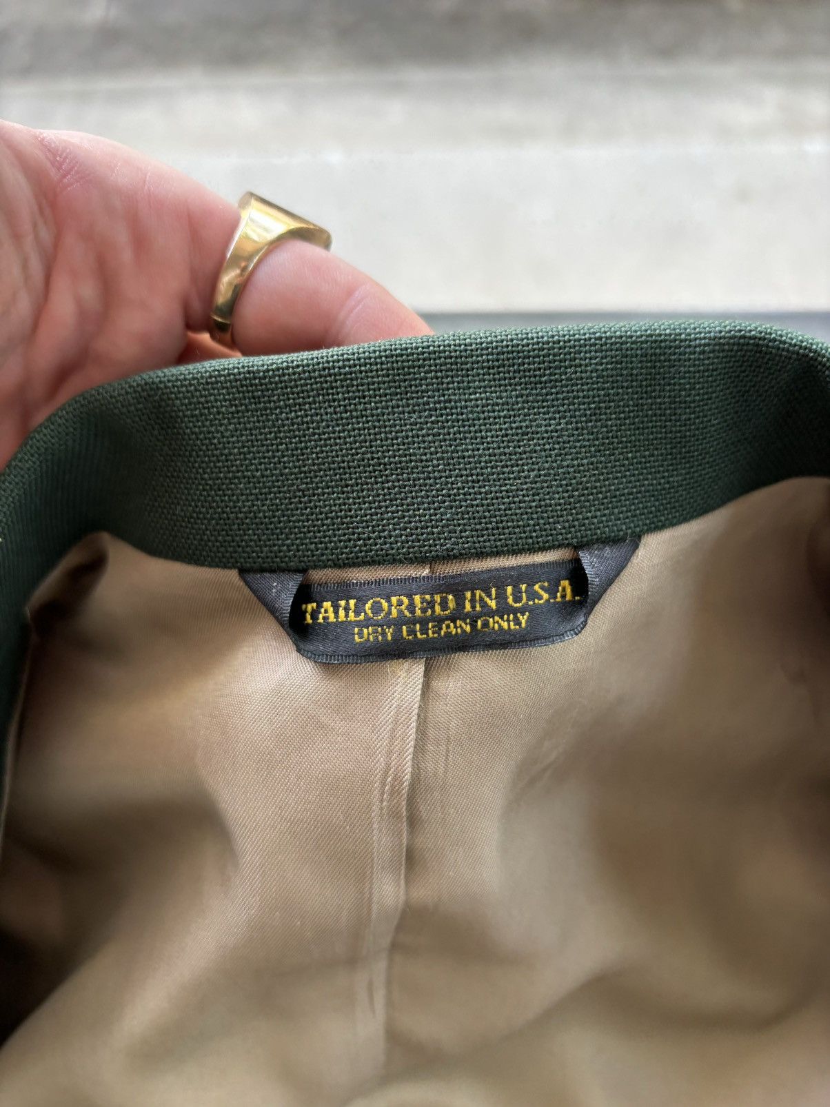 Orvis × Vintage 1990s Vintage Orvis Sports Coat Vintage Rowing Blazer 38s US Size 38S - 5 Thumbnail