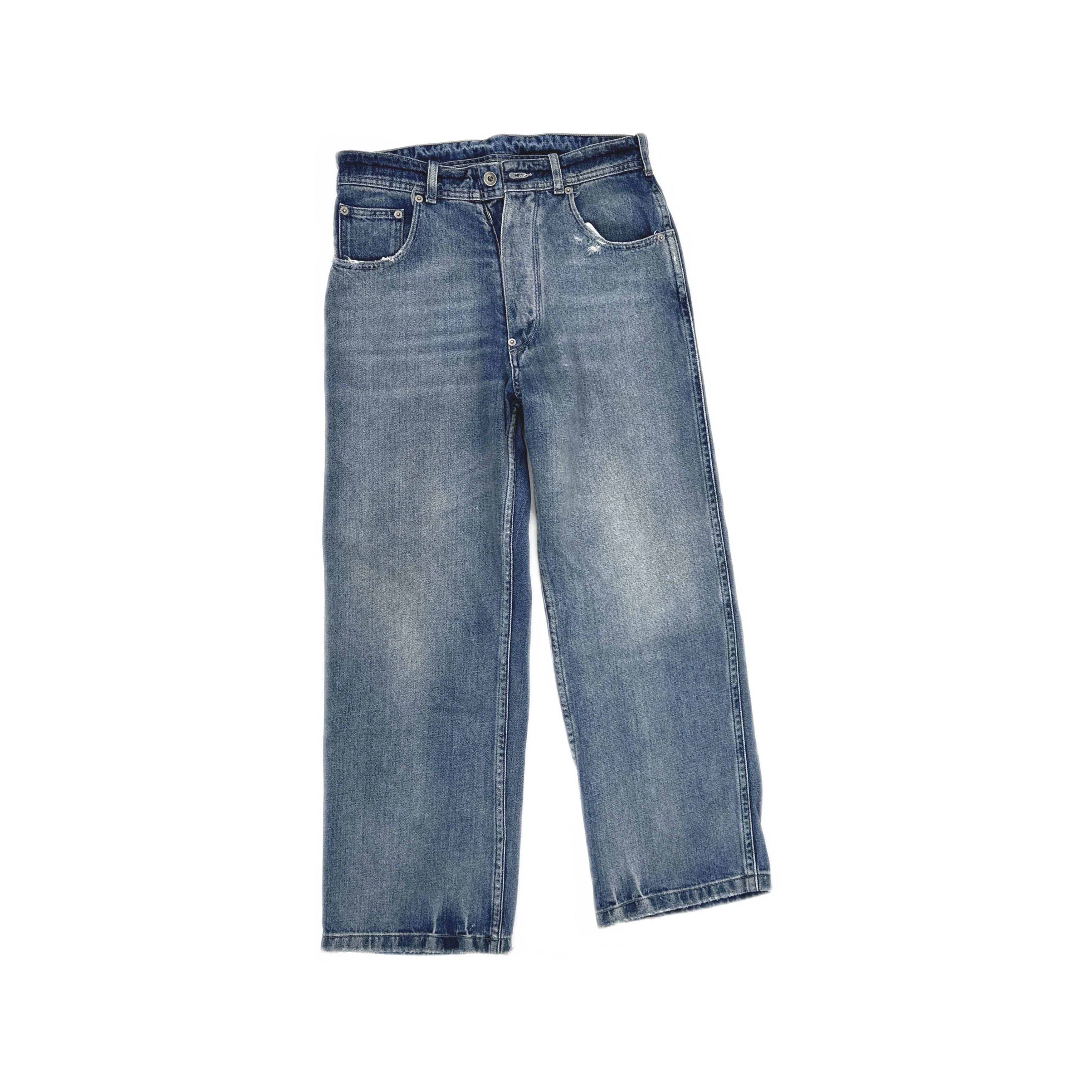 Maison Margiela Maison Margiela Buckle Back Denim Jeans Size 28 Size US 28 / EU 44 - 1 Thumbnail