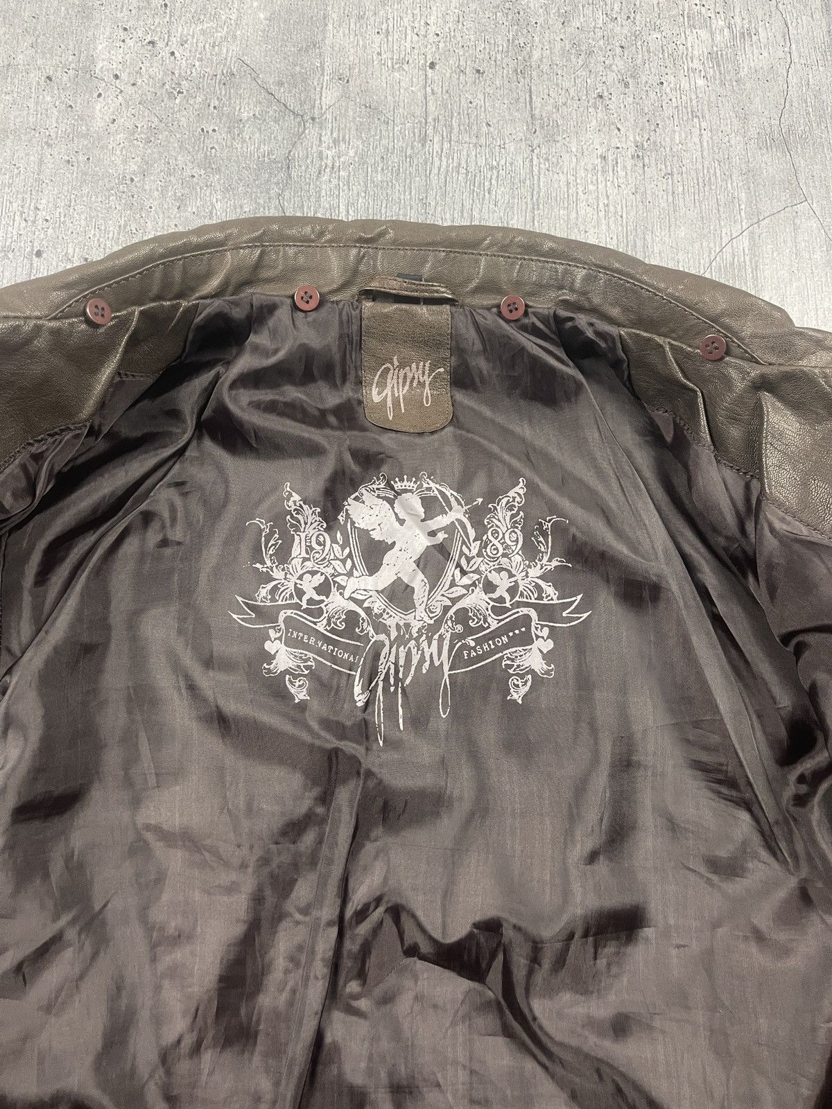 Gypsy Vintage Gipsy avant-garde leather jacket Japanese style Size XL / US 12-14 / IT 48-50 - 8 Thumbnail
