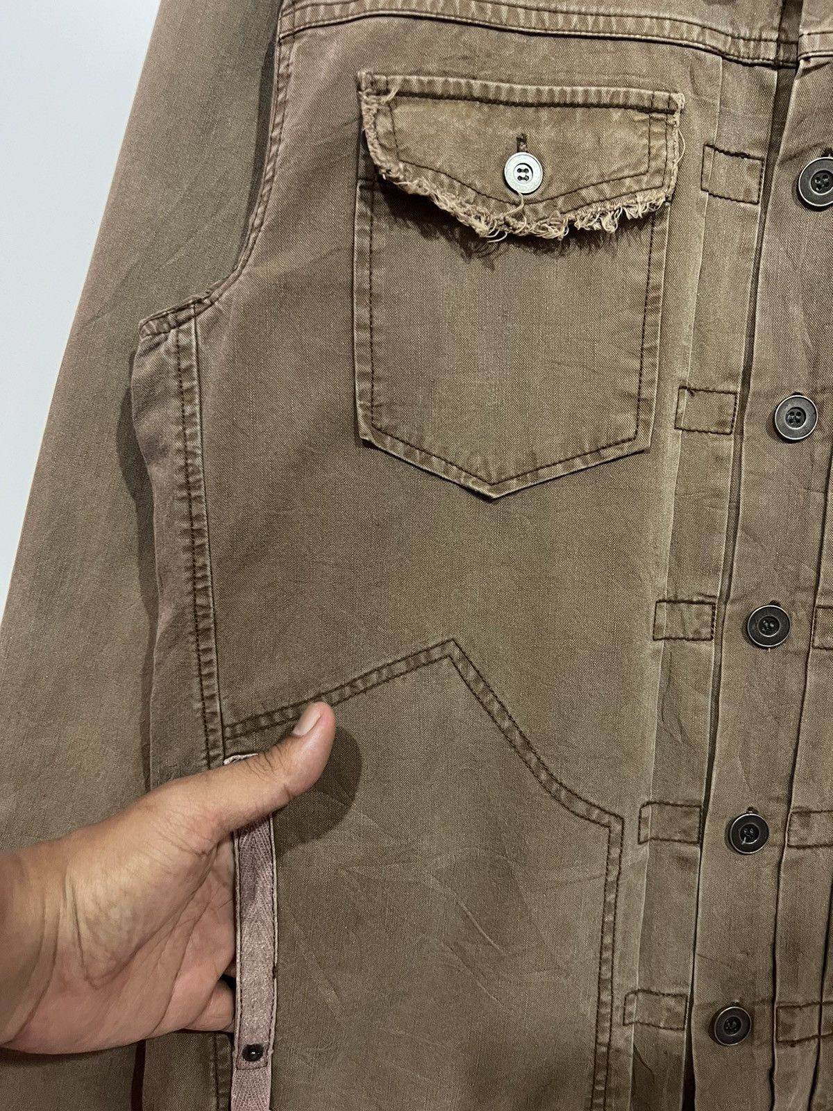 Japanese Brand 🔥 Typo Graphical Nois bondage rider jacket Size US S / EU 44-46 / 1 - 5 Thumbnail