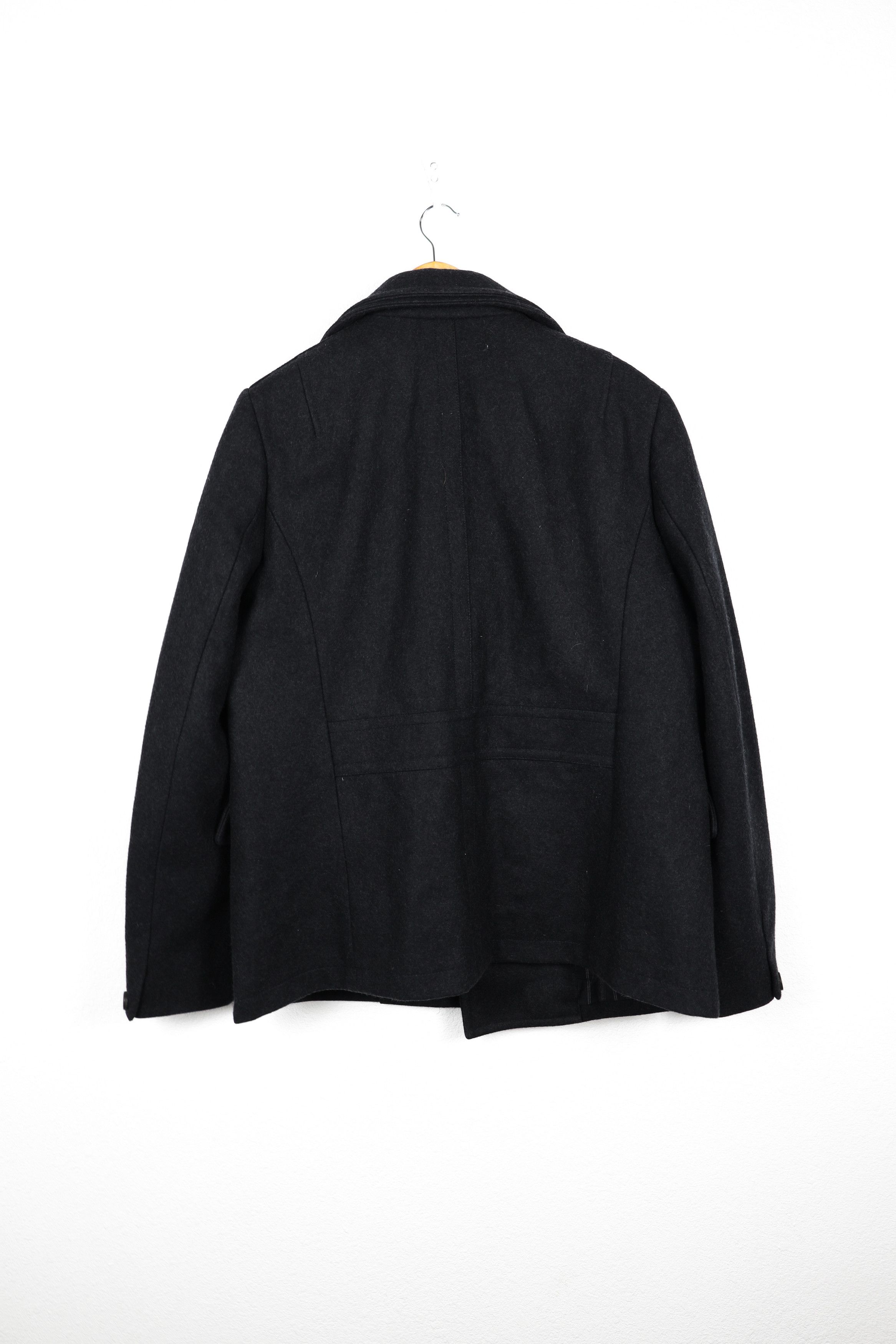 Allsaints AllSaints Raynes Wool Pea Coat Avant Garde Size US M / EU 48-50 / 2 - 10 Thumbnail