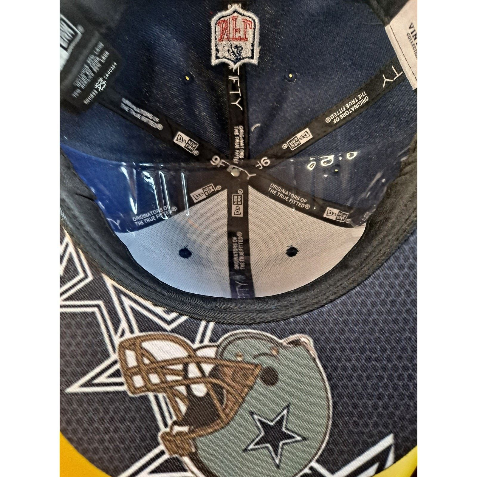 New Era Dallas Cowboys New Era NFL Snapback Hat Adult Adjustable Size ONE SIZE - 6 Thumbnail
