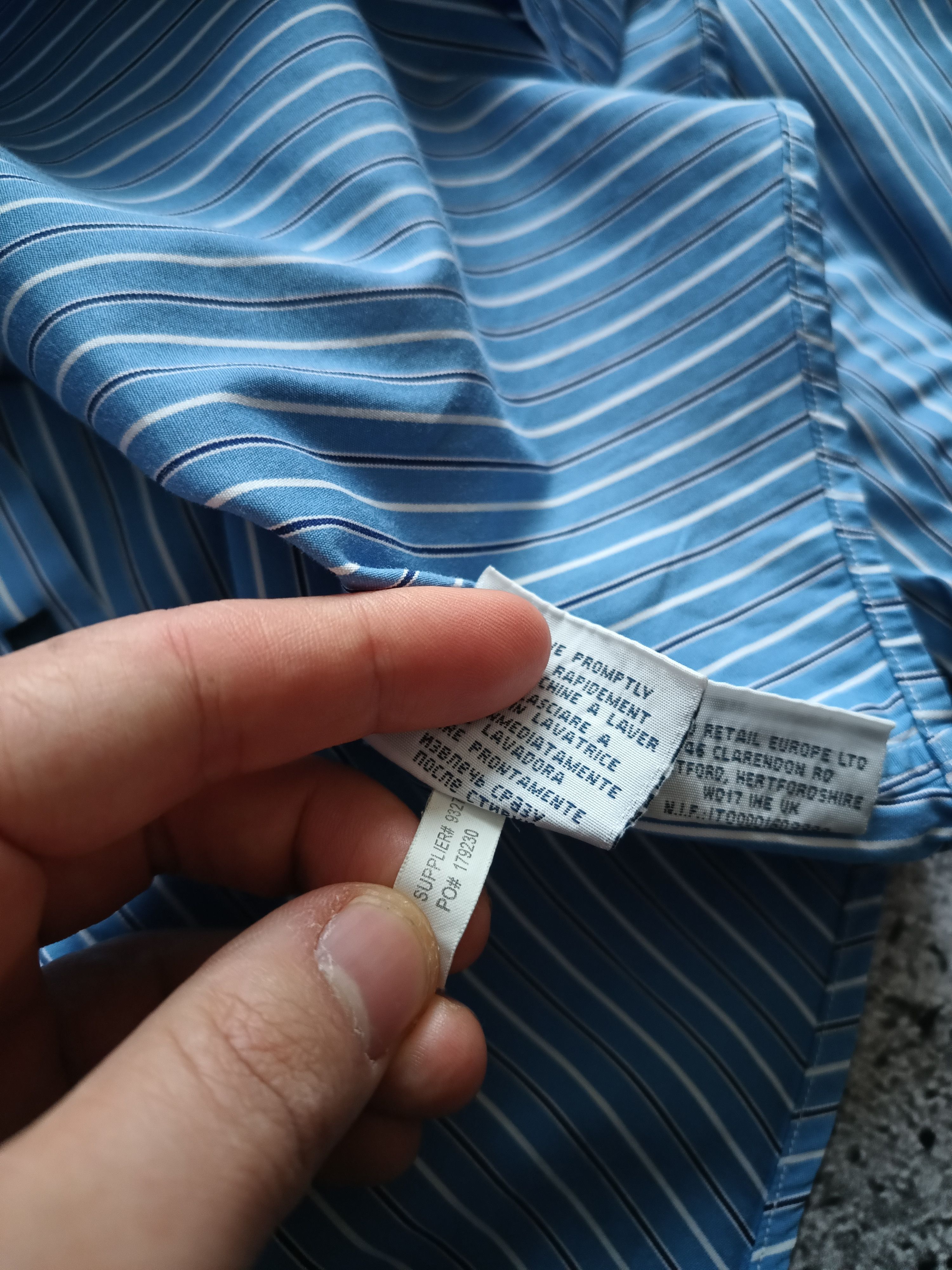 Polo Ralph Lauren × Ralph Lauren Ralph Lauren Casual Striped Shirt Size US XL / EU 56 / 4 - 9 Thumbnail