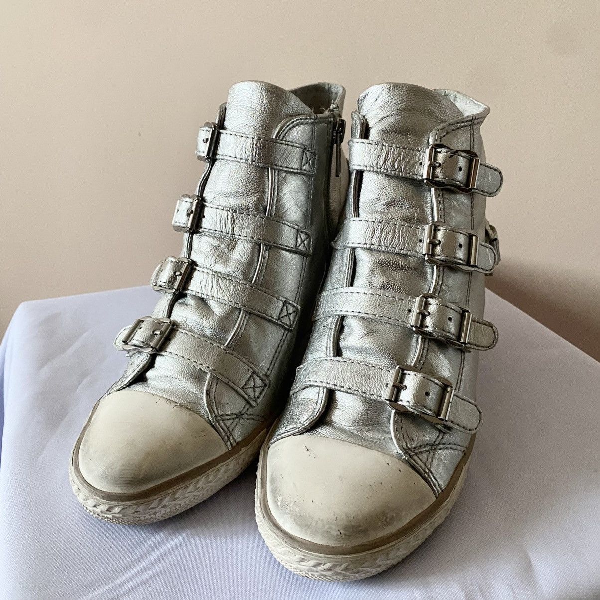 Isabel Marant Vintage ASH Wedge Sneakers Like Isabel Marant Strap Shoes Size US 8 / IT 38 - 2 Thumbnail