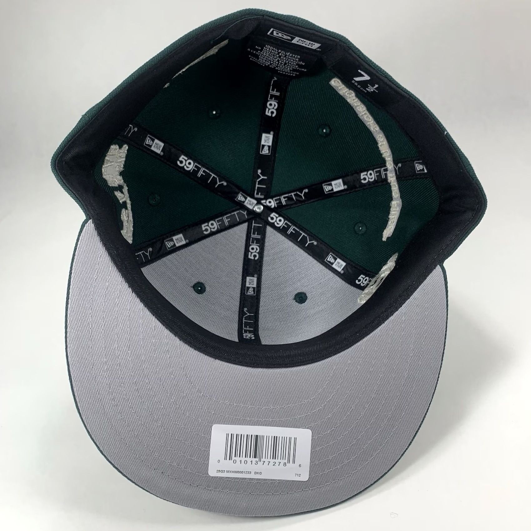 New Era New Era Mexico 59Fifty Baseball Soccer Green Fitted Hat Cap Men’s 7 1/2 Size ONE SIZE - 6 Thumbnail